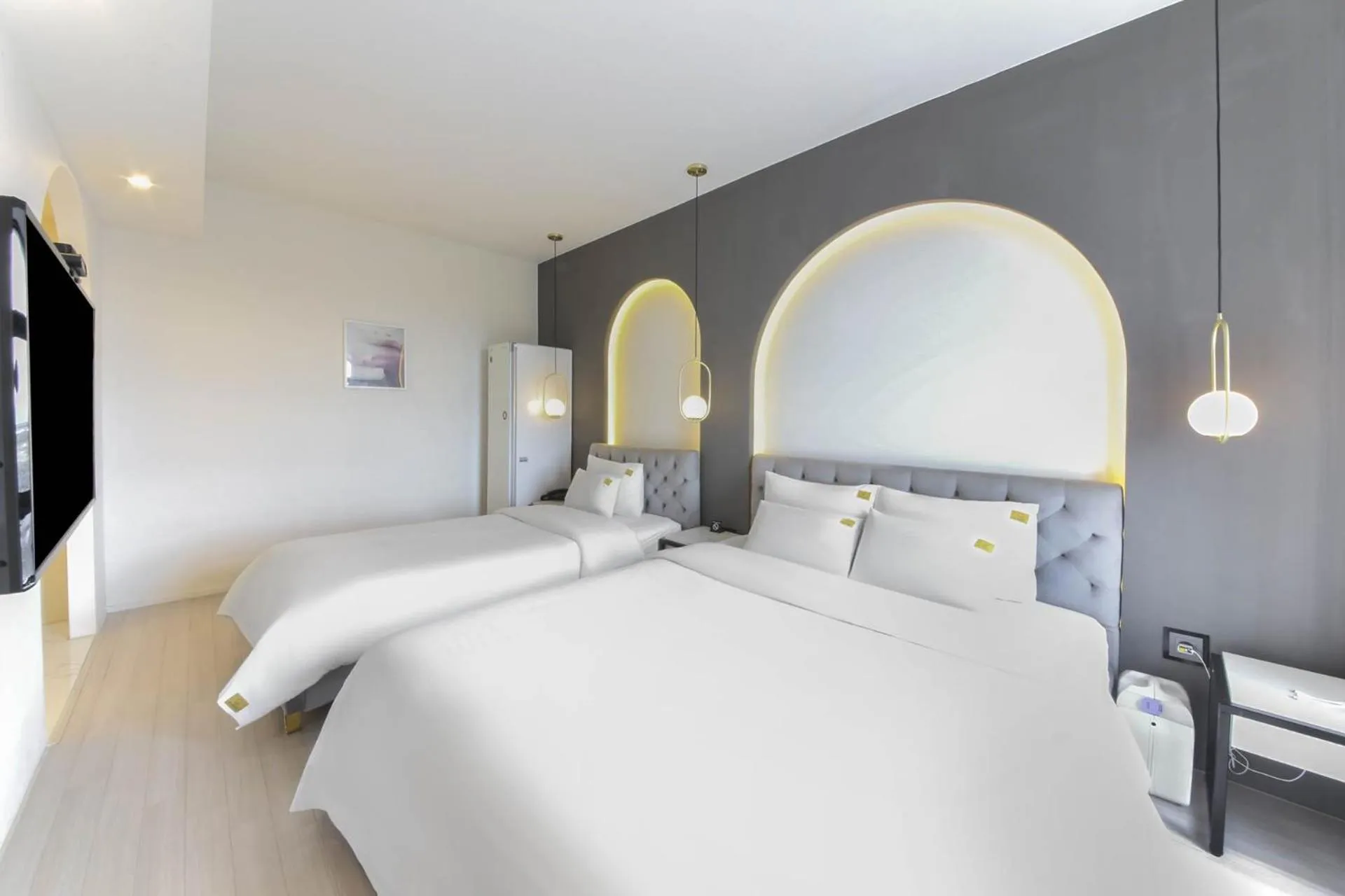 Bed in ND 1226 Hotel