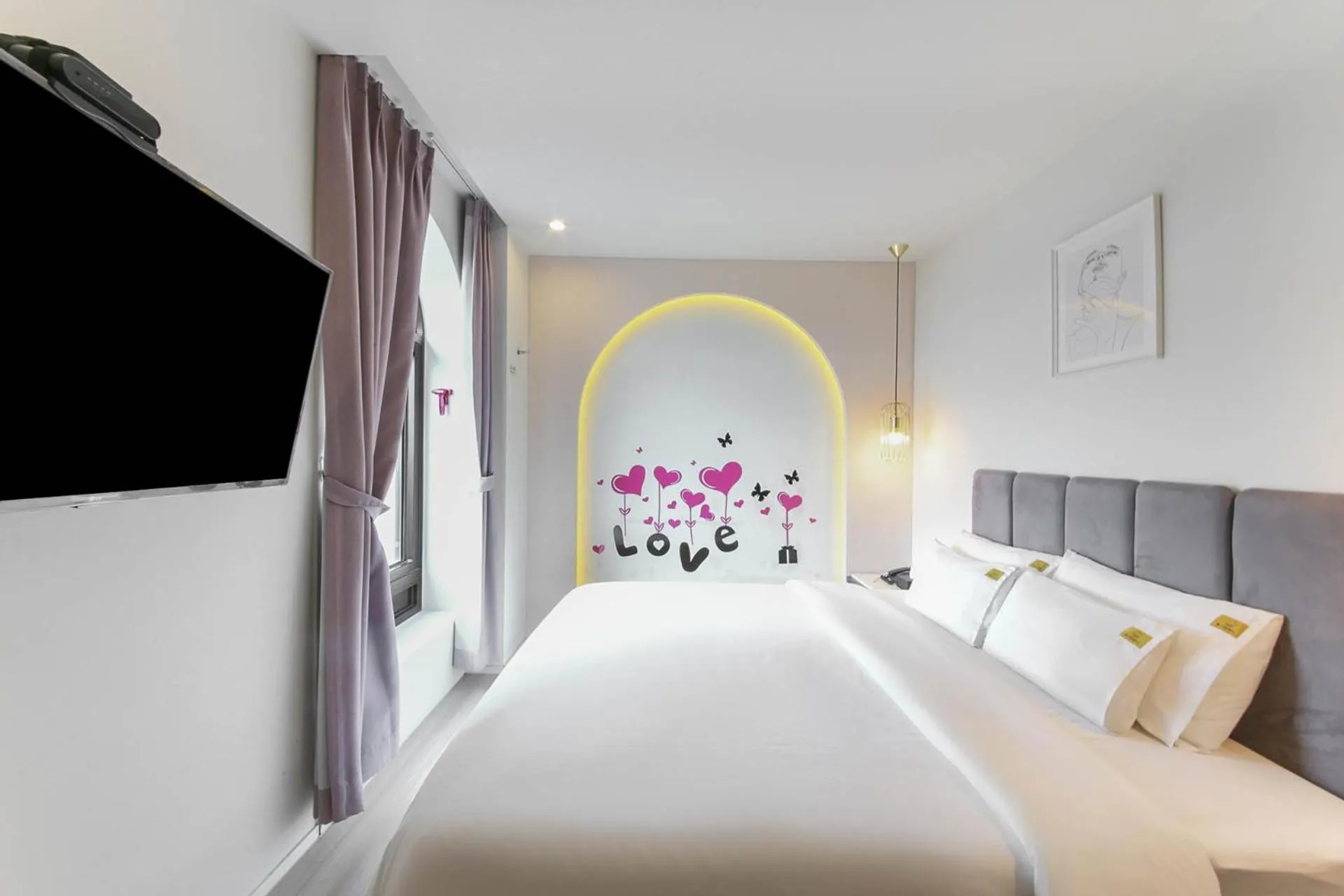 Bed in ND 1226 Hotel