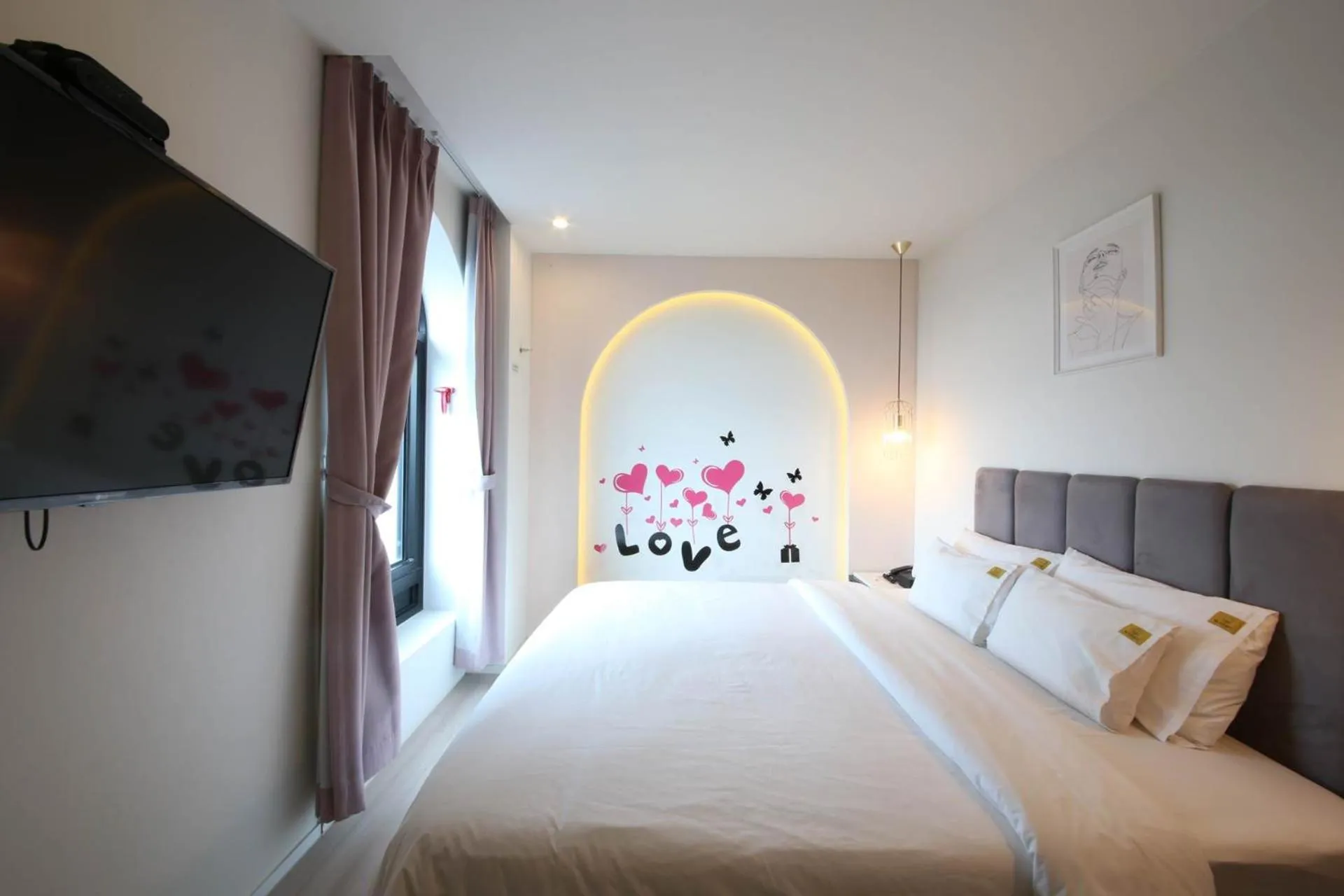 Bed in ND 1226 Hotel