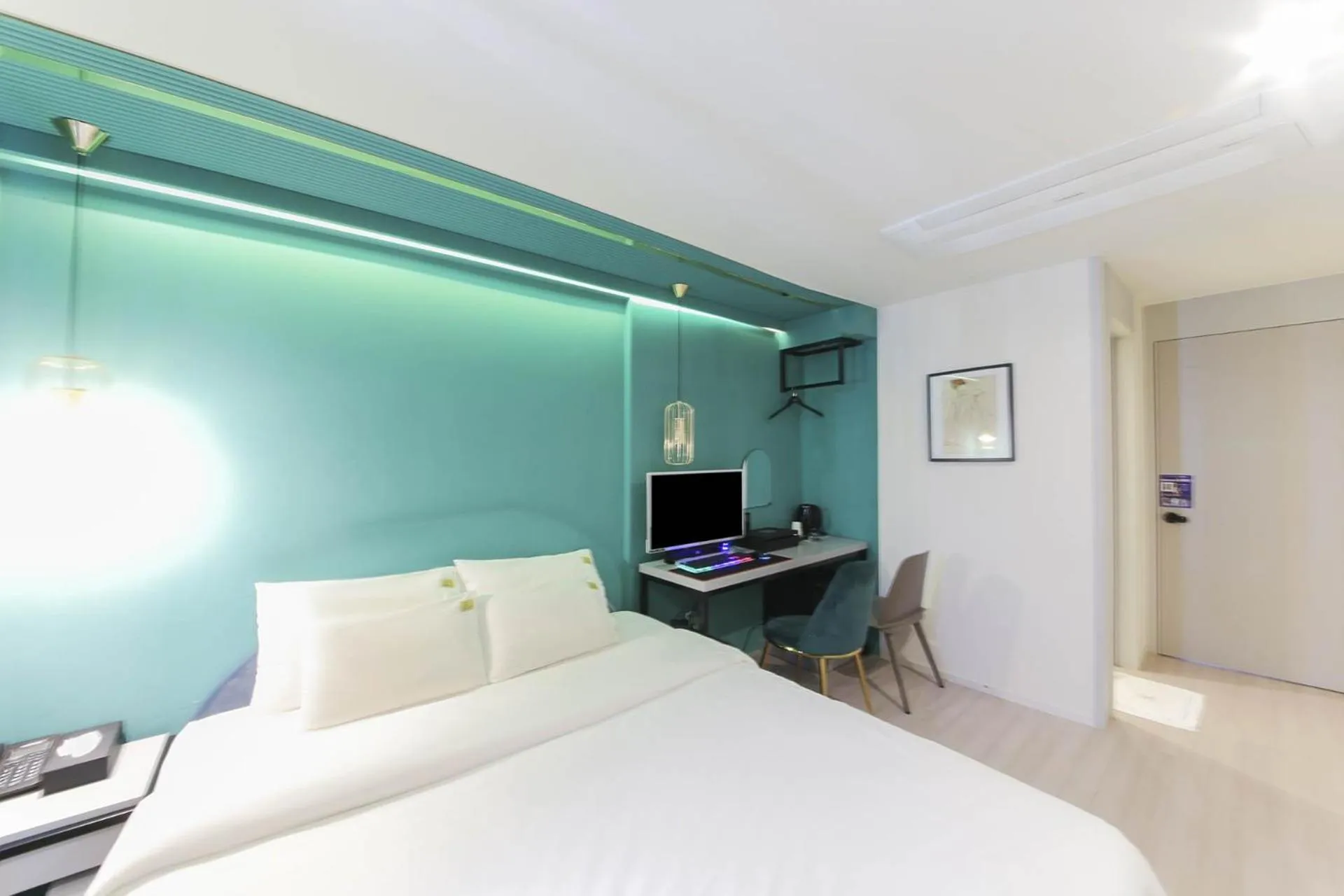 Bed in ND 1226 Hotel