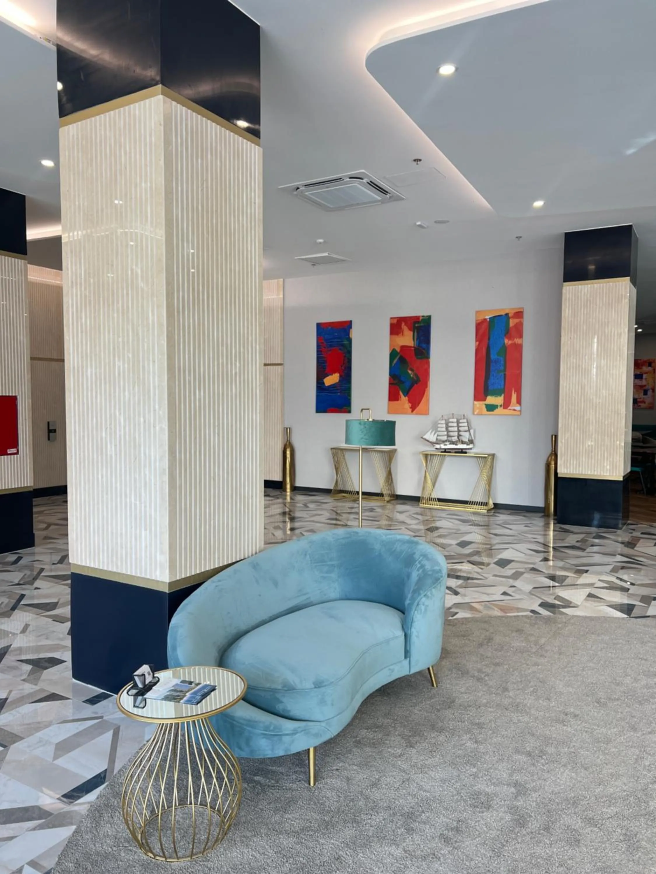 Lobby or reception in Hotel Navi