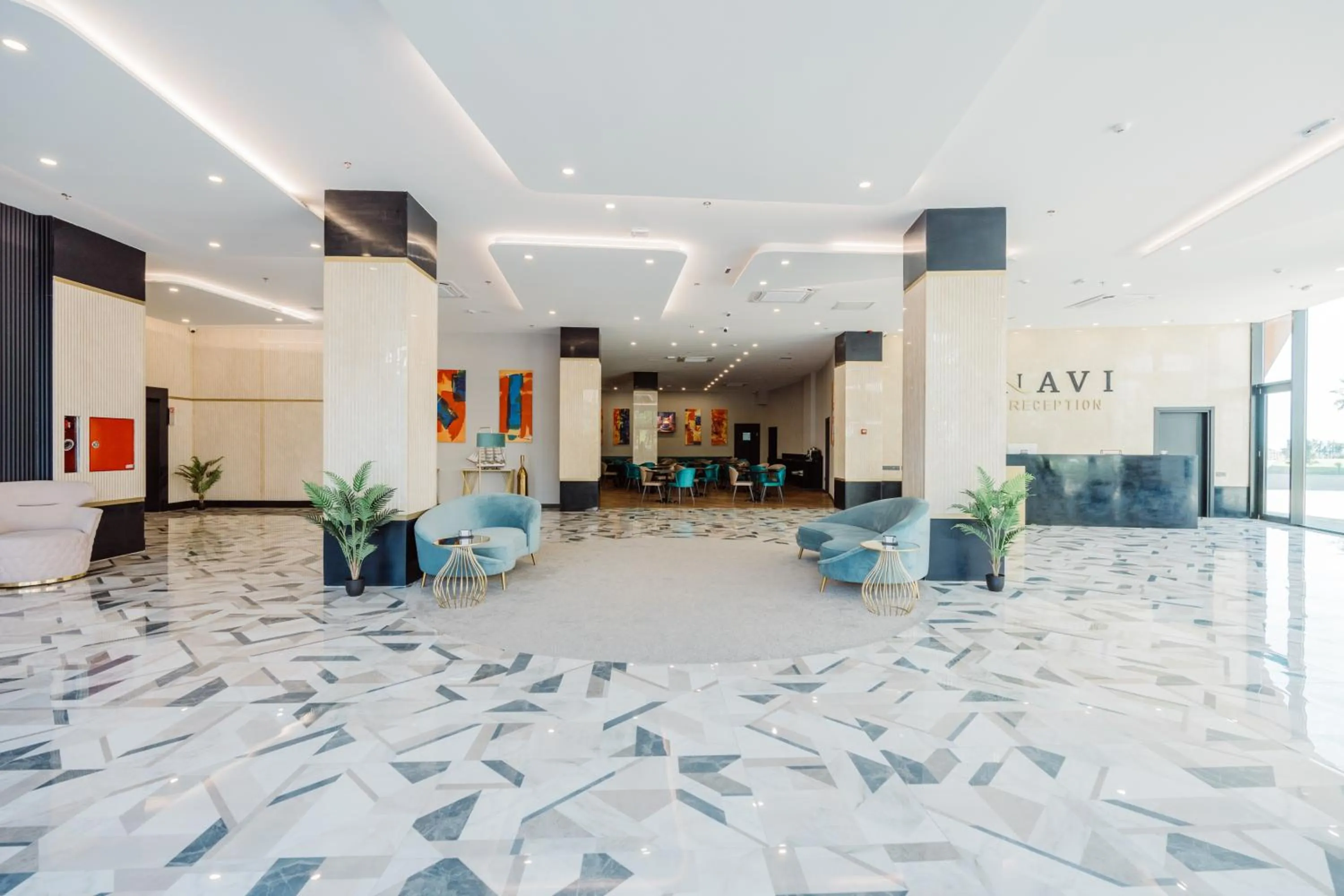 Lobby or reception in Hotel Navi