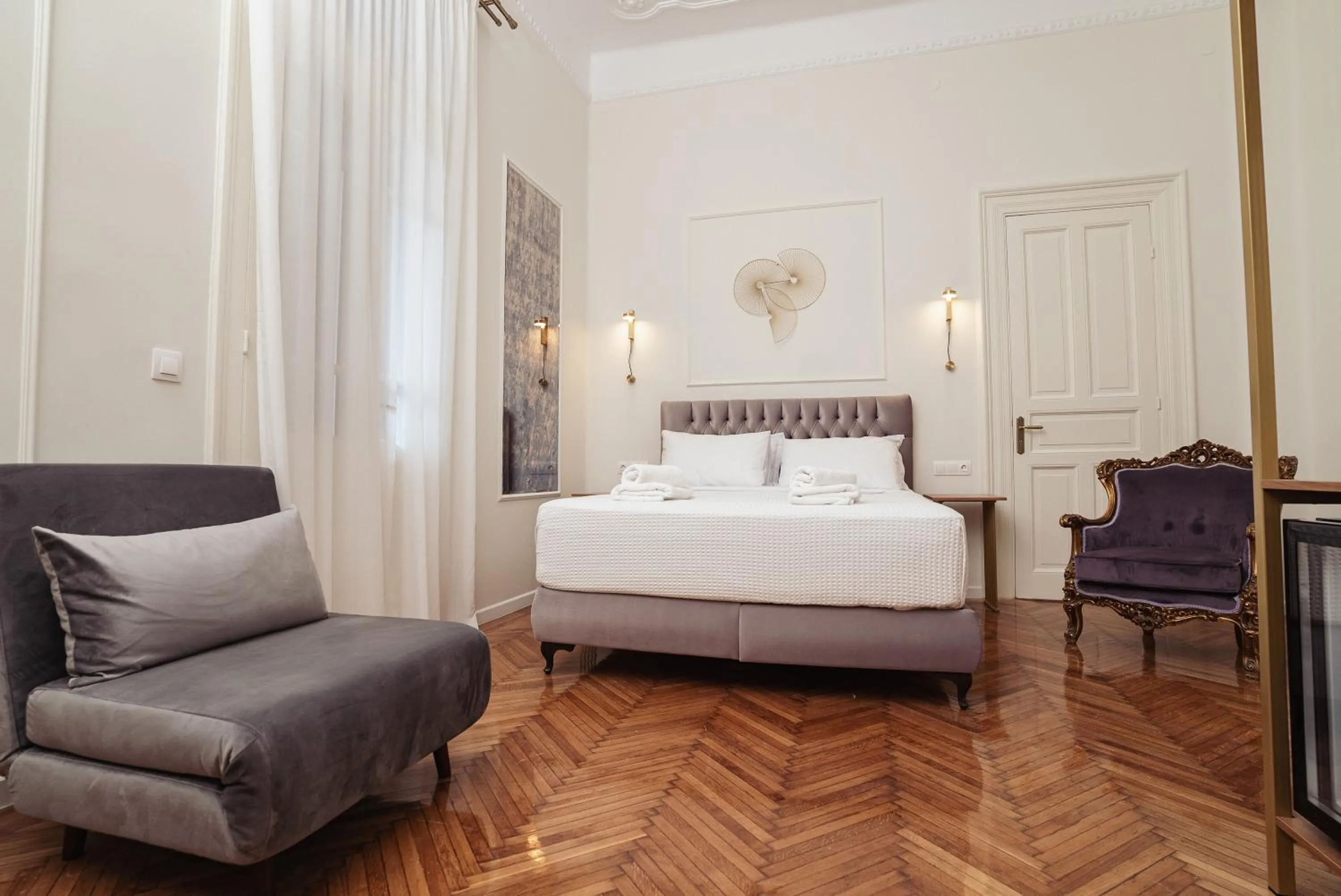 Bedroom, Bed in Villa Clio, a Luxury Collection