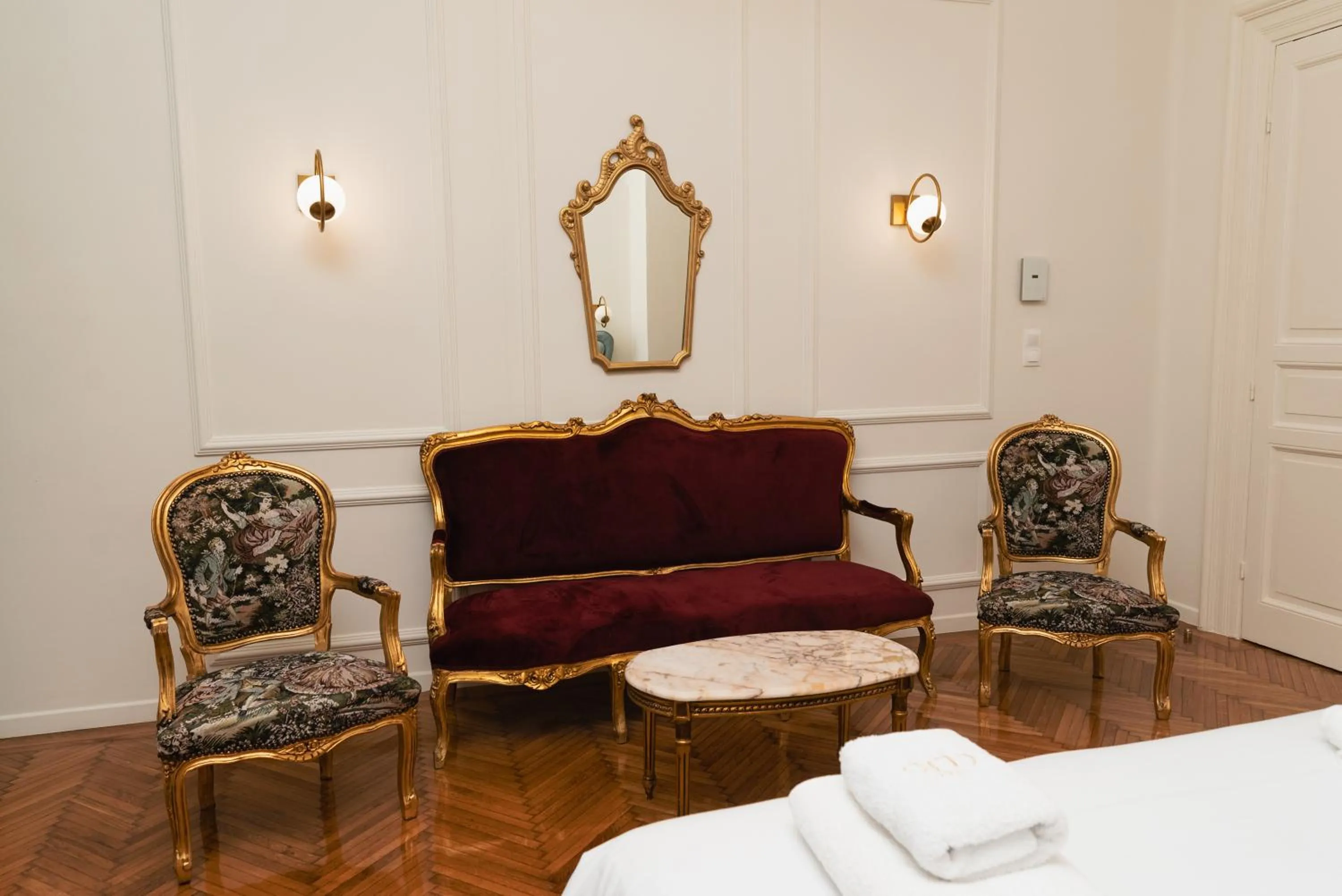 Seating area in Villa Clio, a Luxury Collection