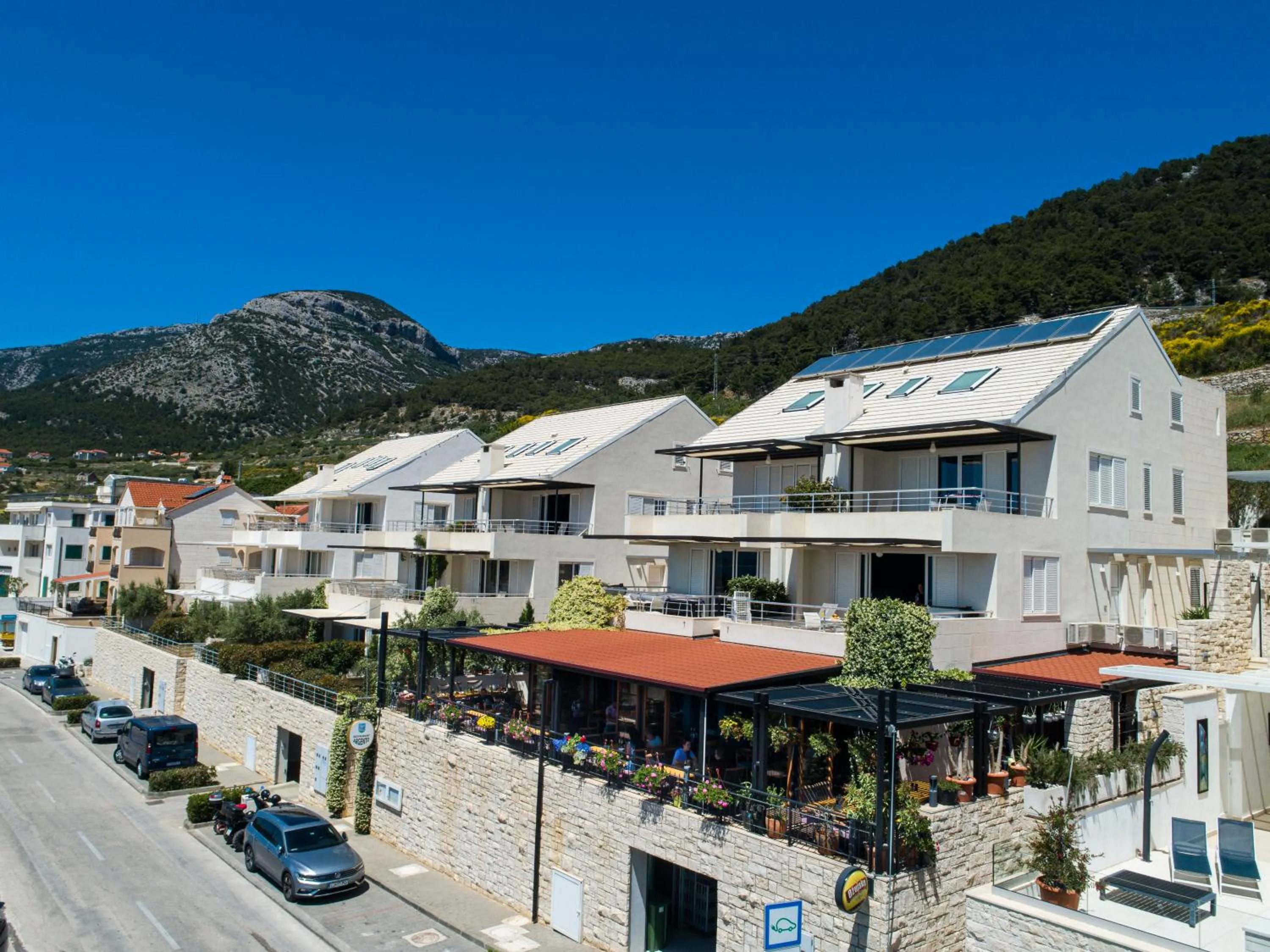 Property building in Apartments Villa Azzurra Bol