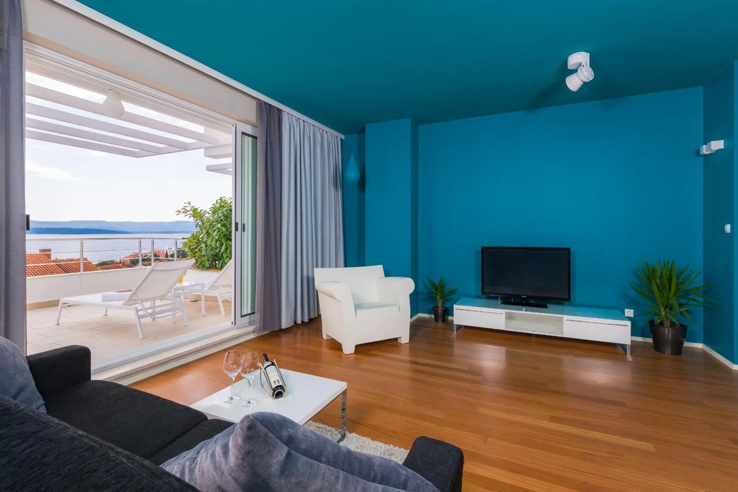 Living room in Apartments Villa Azzurra Bol