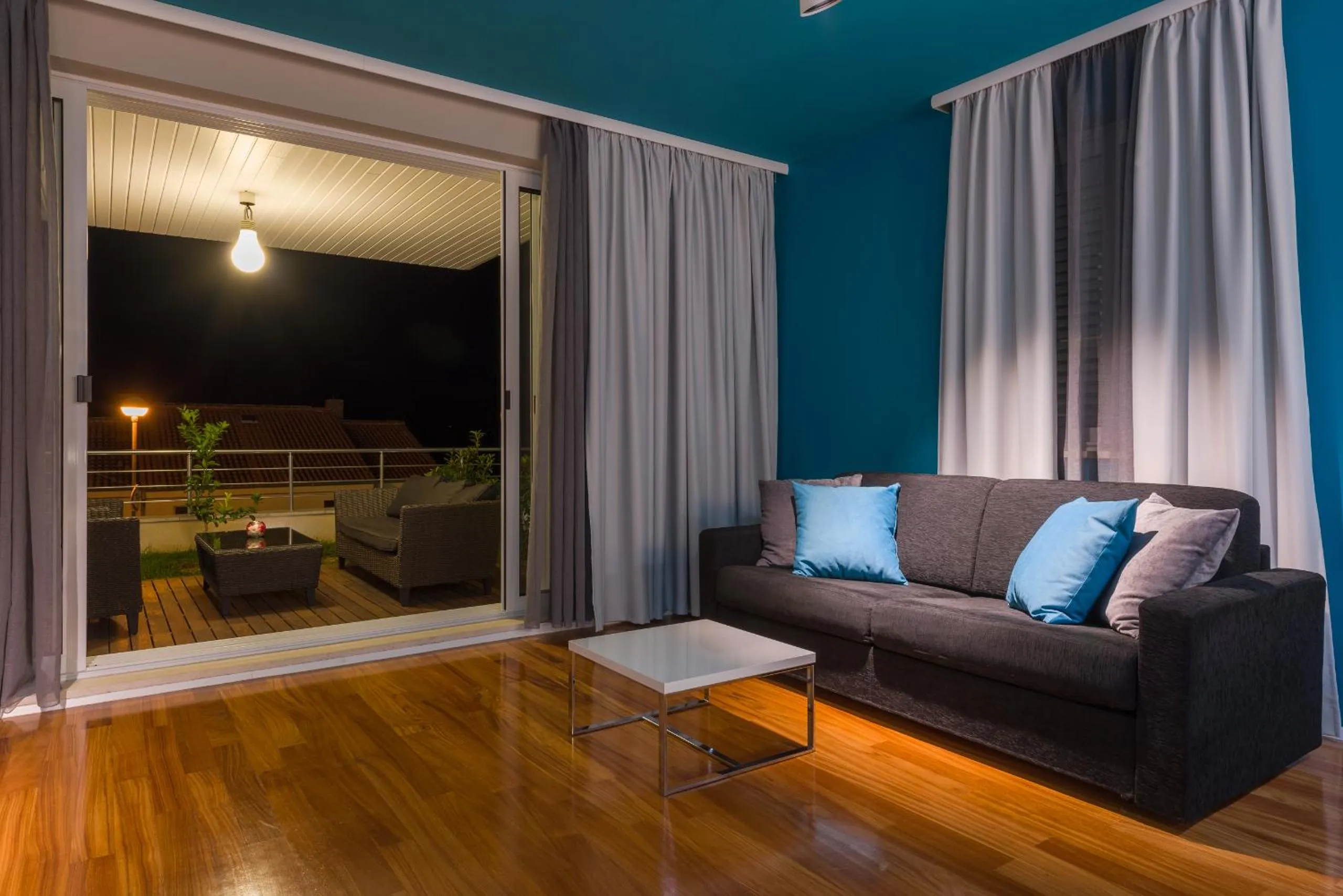 Balcony/Terrace in Apartments Villa Azzurra Bol