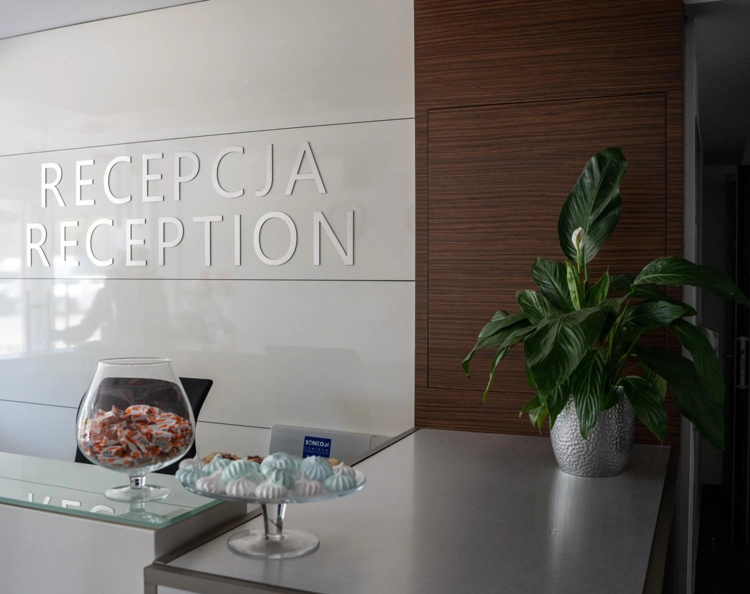 Lobby or reception in Aparthotel Strefa Premium