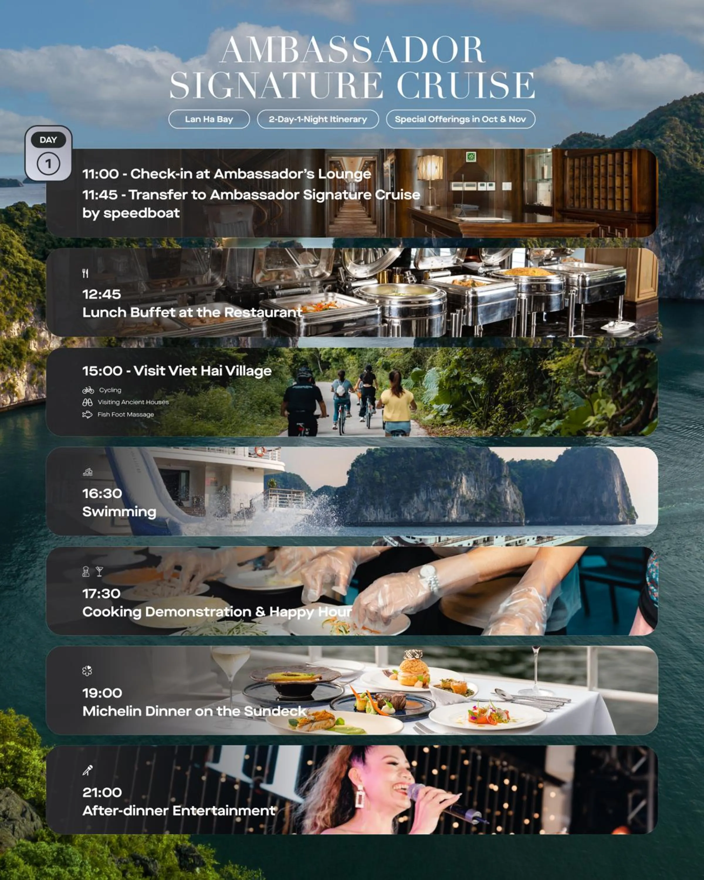 Property building in Ambassador Signature Cruise - Lan Ha Bay
