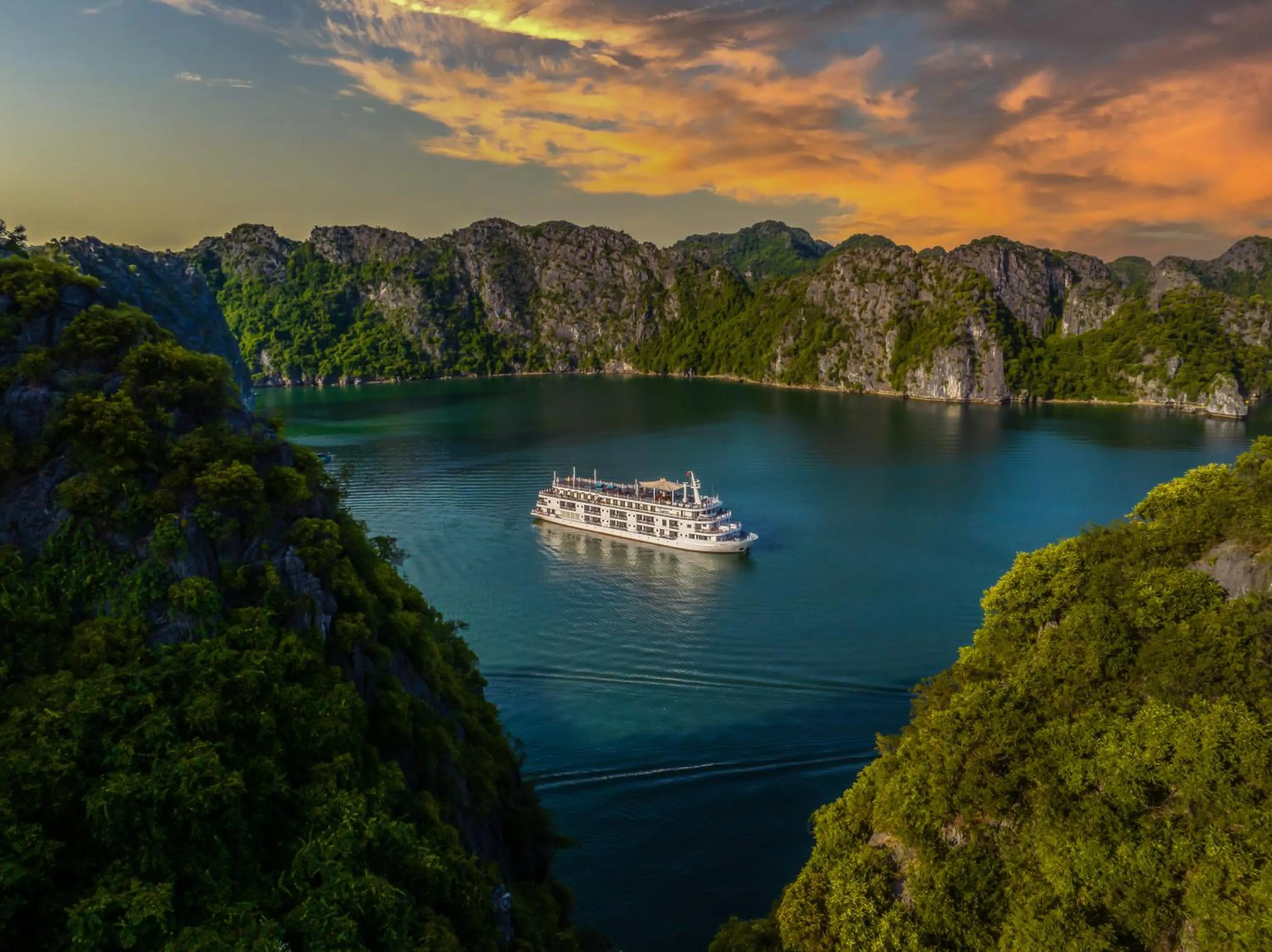 View (from property/room) in Ambassador Signature Cruise - Lan Ha Bay