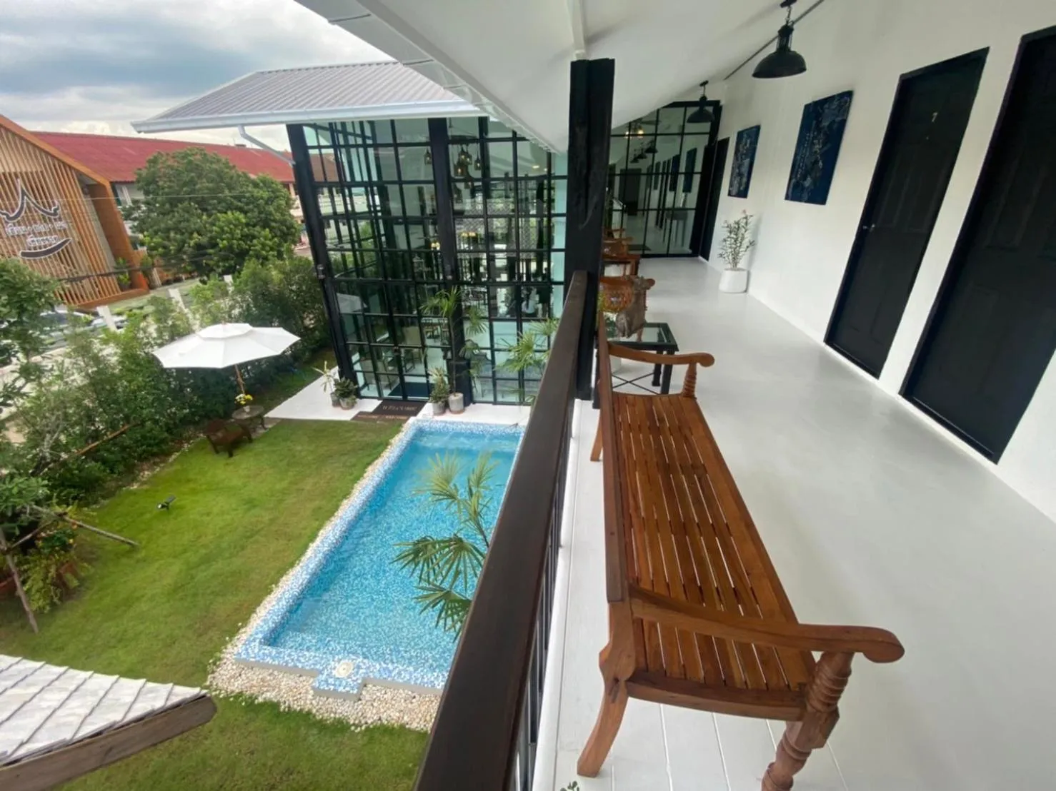 Swimming pool in The Courtyard Chiangrai