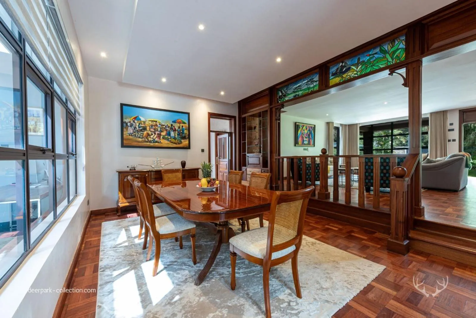 Dining area in Deerpark Luxury Stays