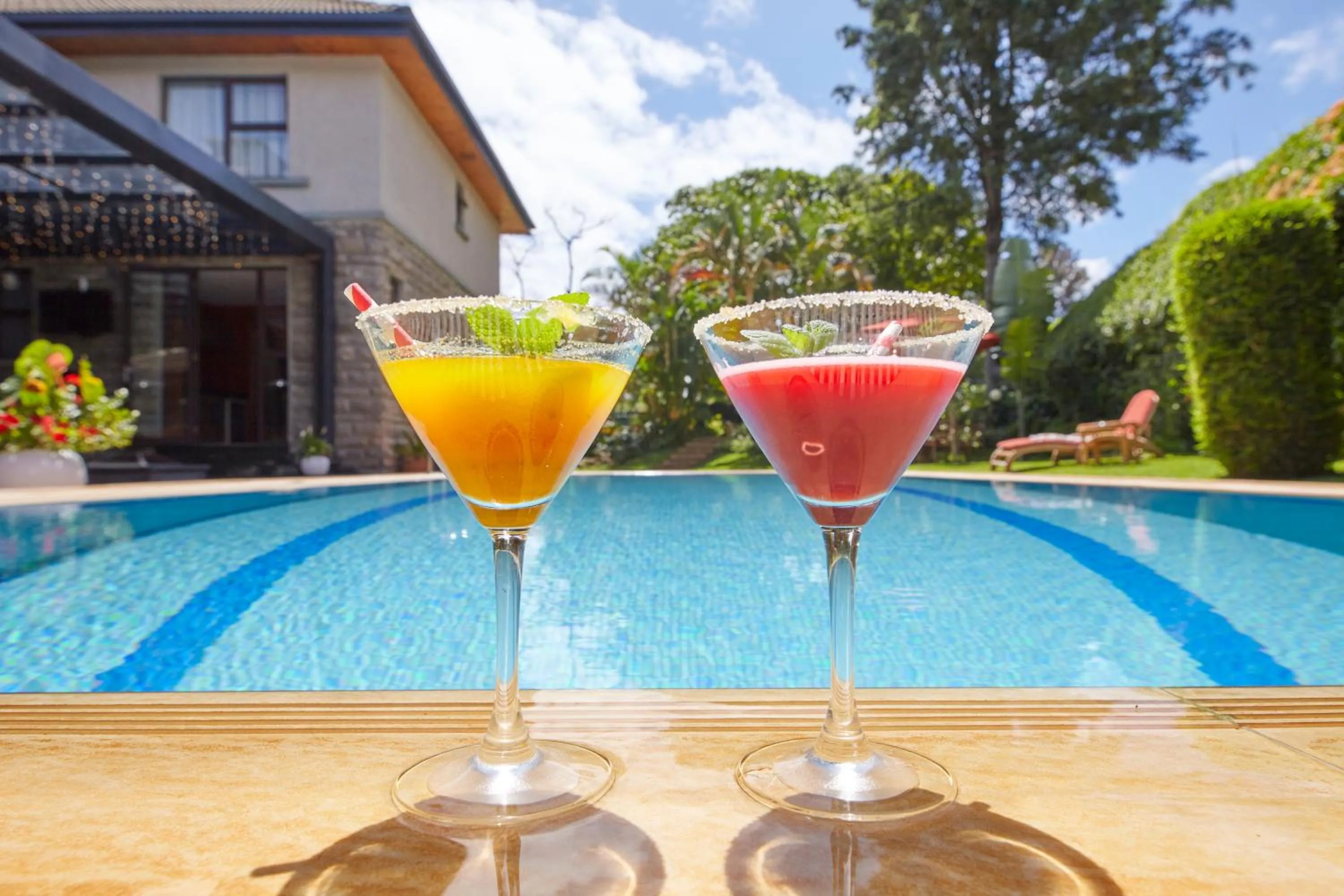 Swimming pool in Deerpark Luxury Stays