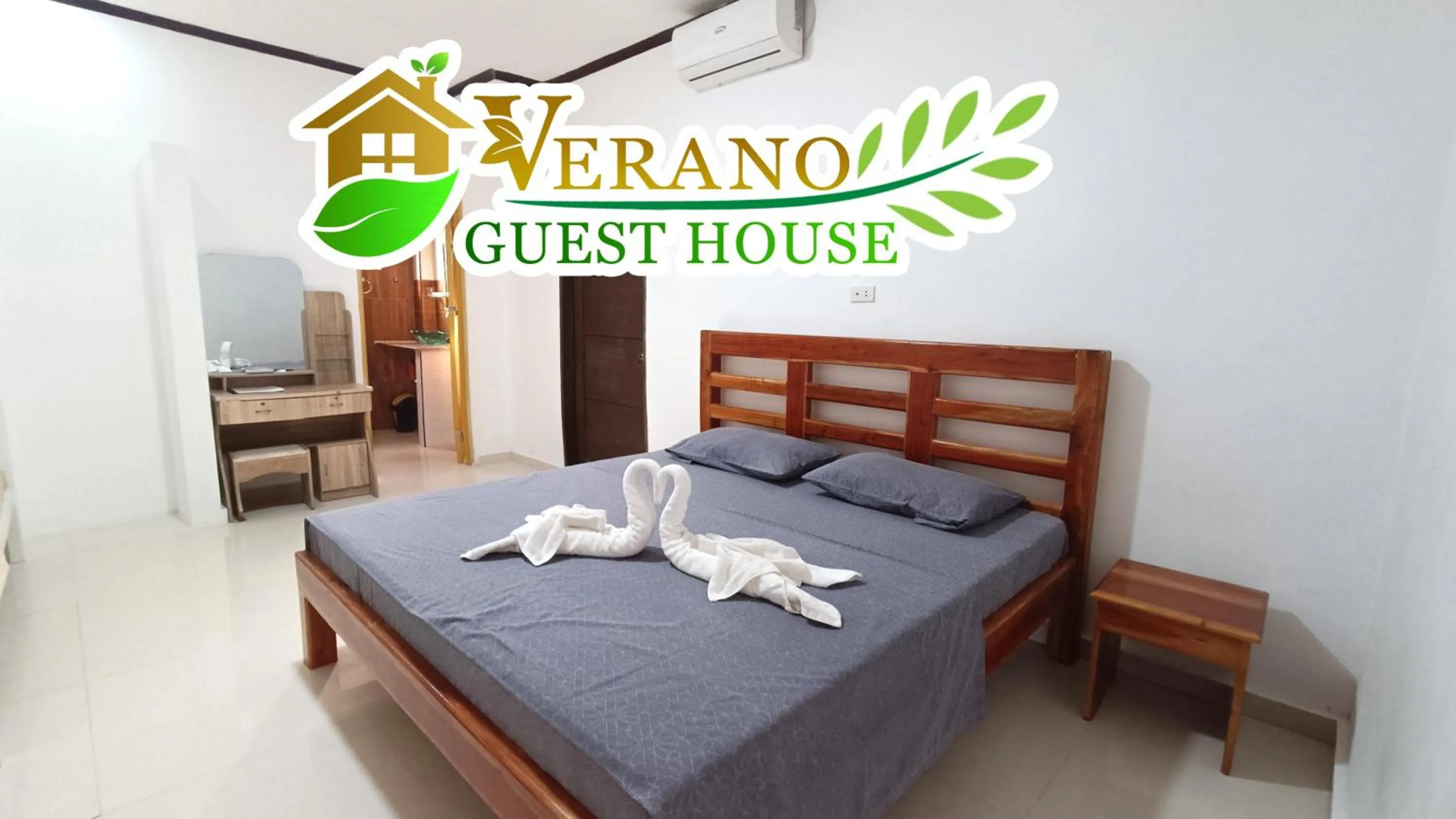 Property logo or sign, Bed in Verano GuestHouse