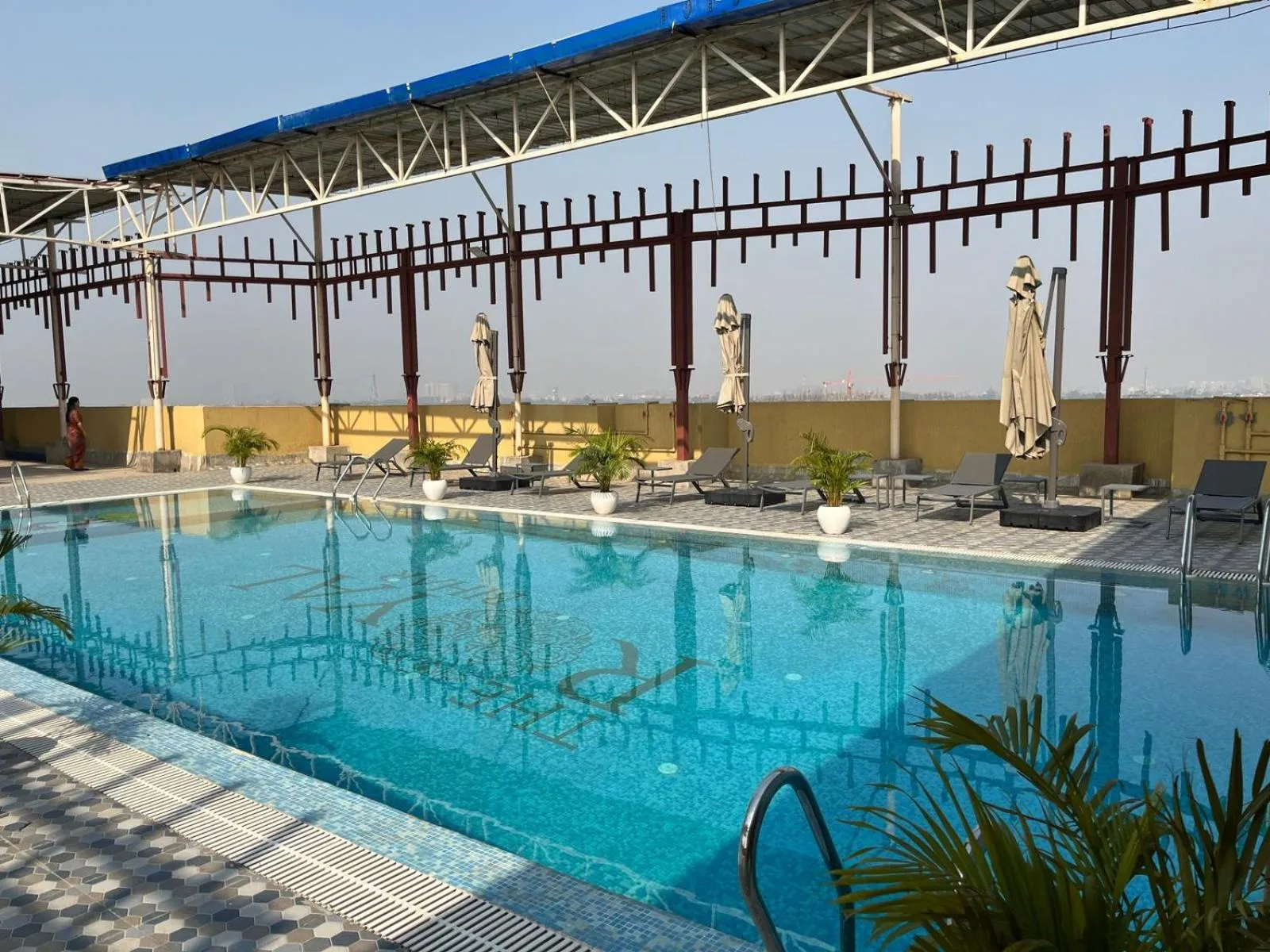 Swimming pool in The Royal Bihar