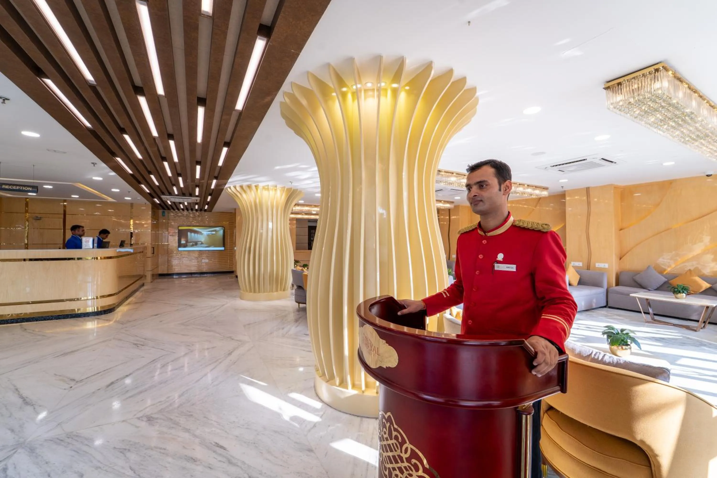 Lobby or reception in The Royal Bihar