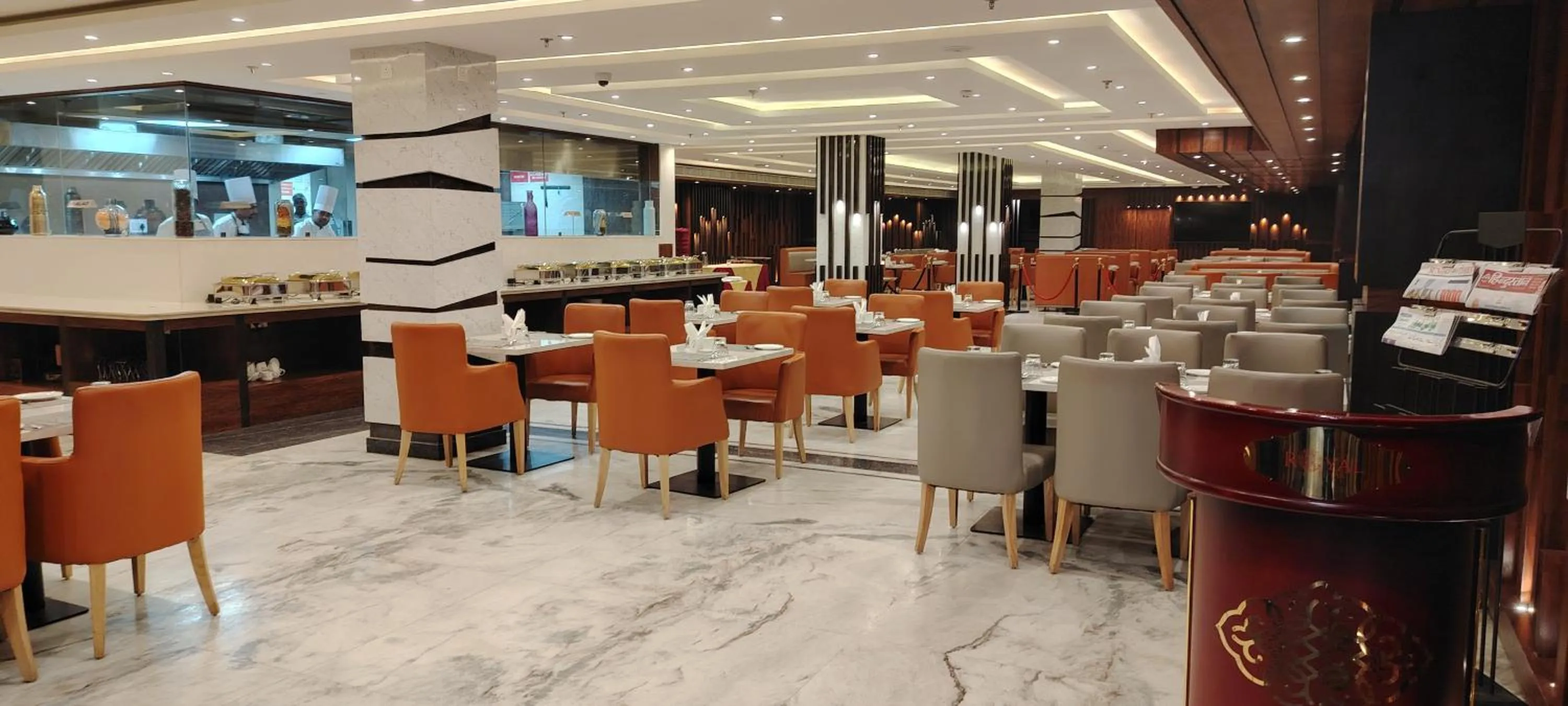 Restaurant/places to eat in The Royal Bihar