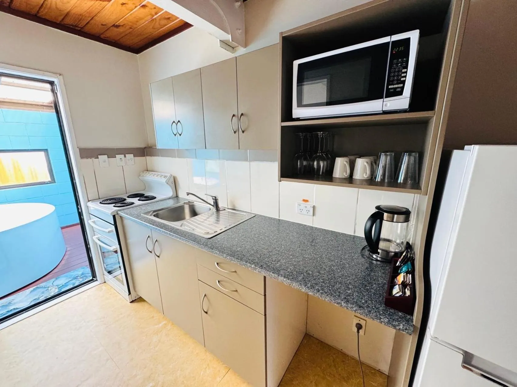 Kitchen or kitchenette in Apex on Fenton