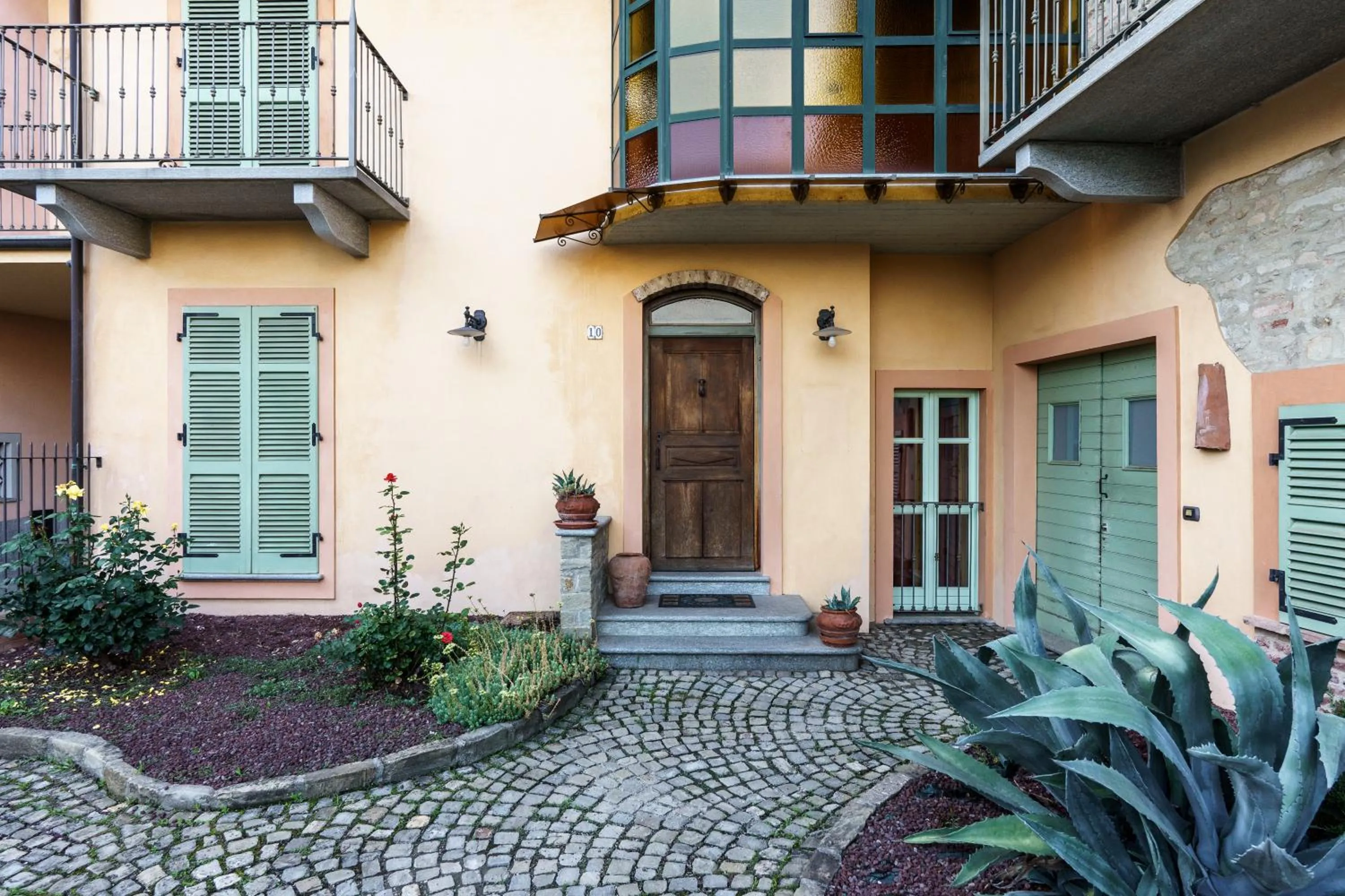 Garden view in Residenza Isolina