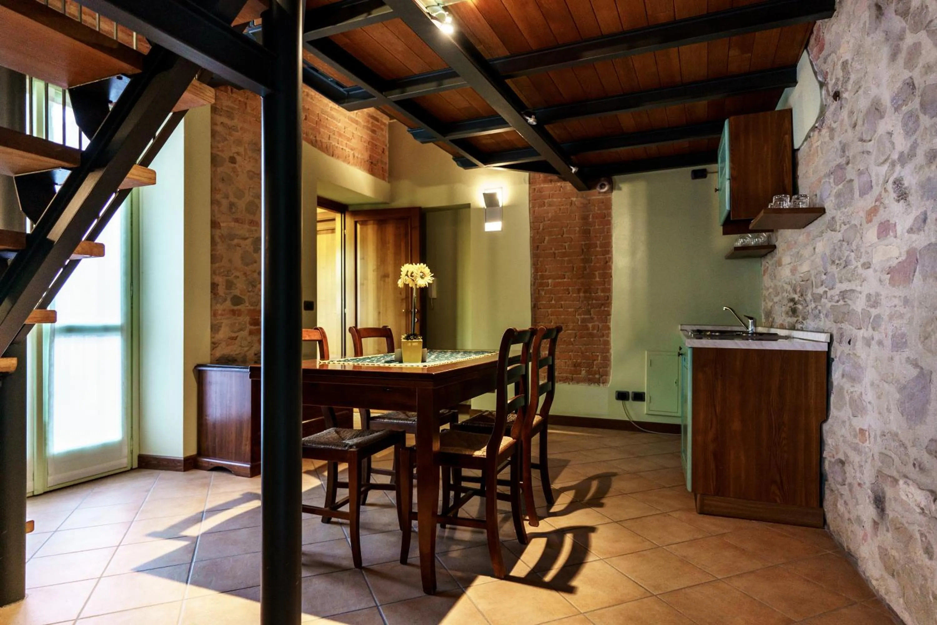Kitchen or kitchenette in Residenza Isolina
