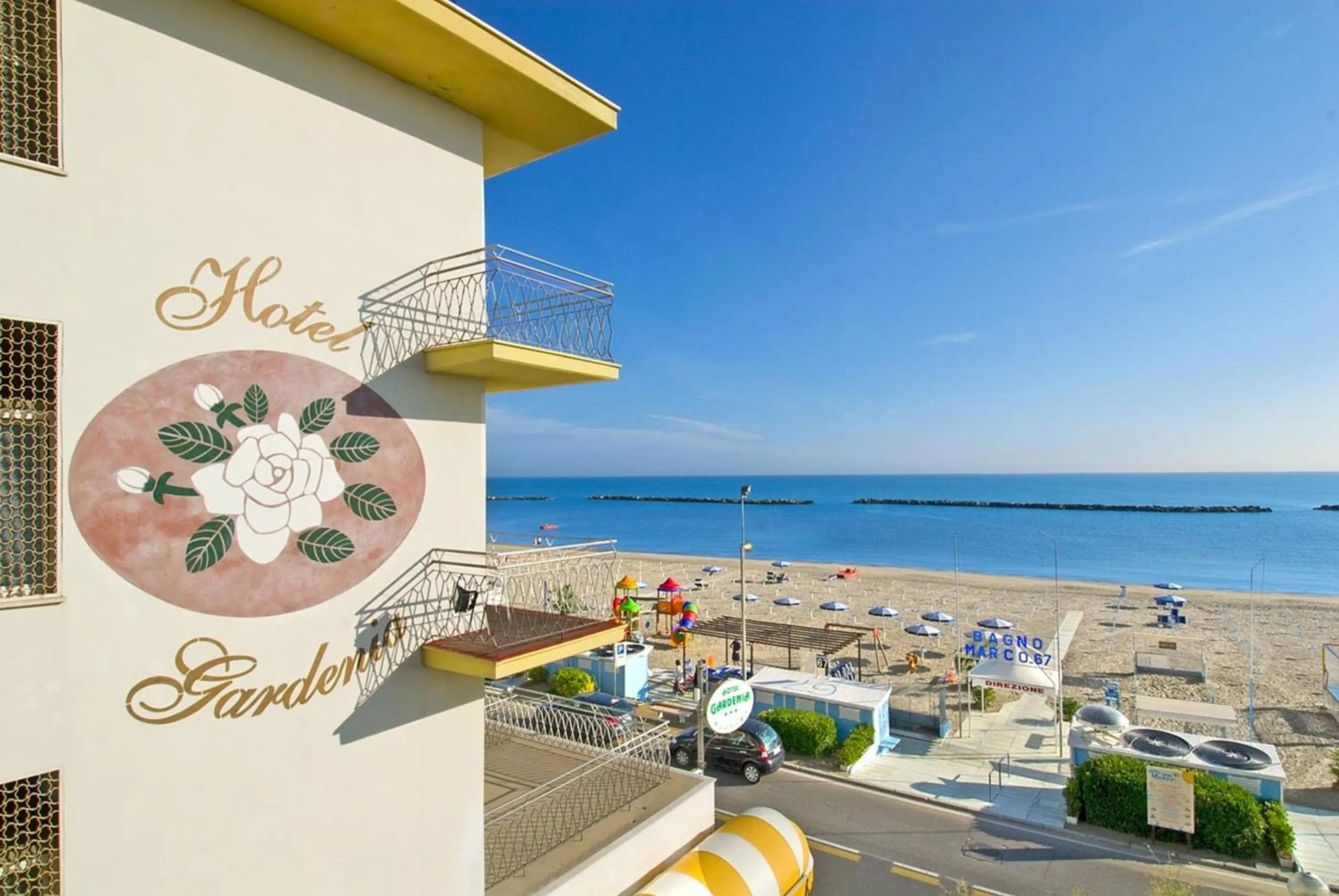 Bird's eye view in Hotel Gardenia