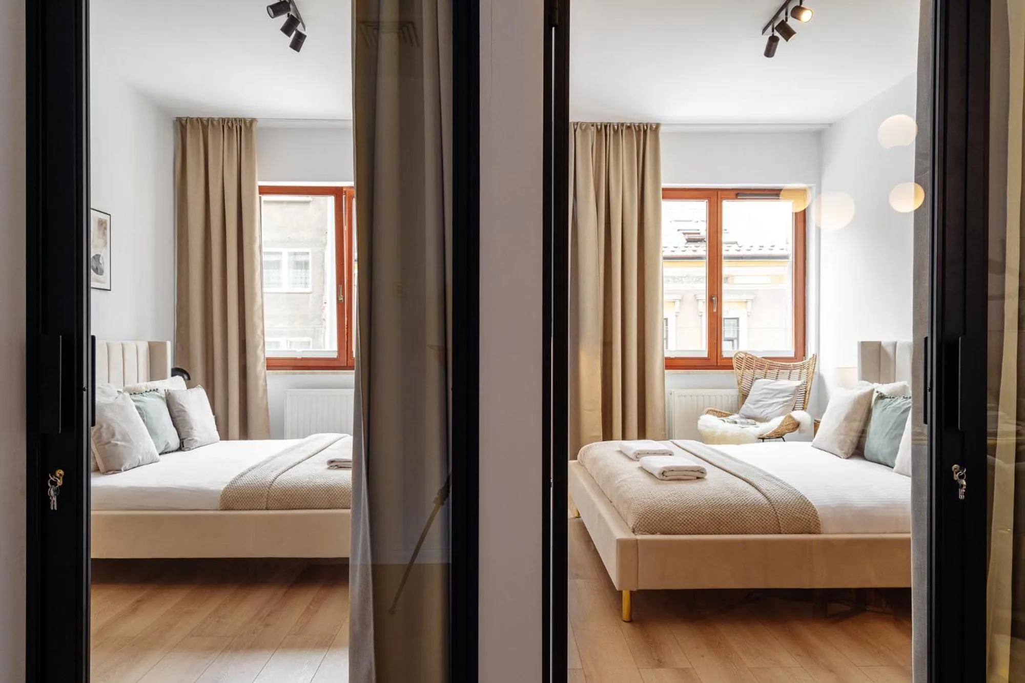 Bed in Piedmont Apartment II - LoftAffair