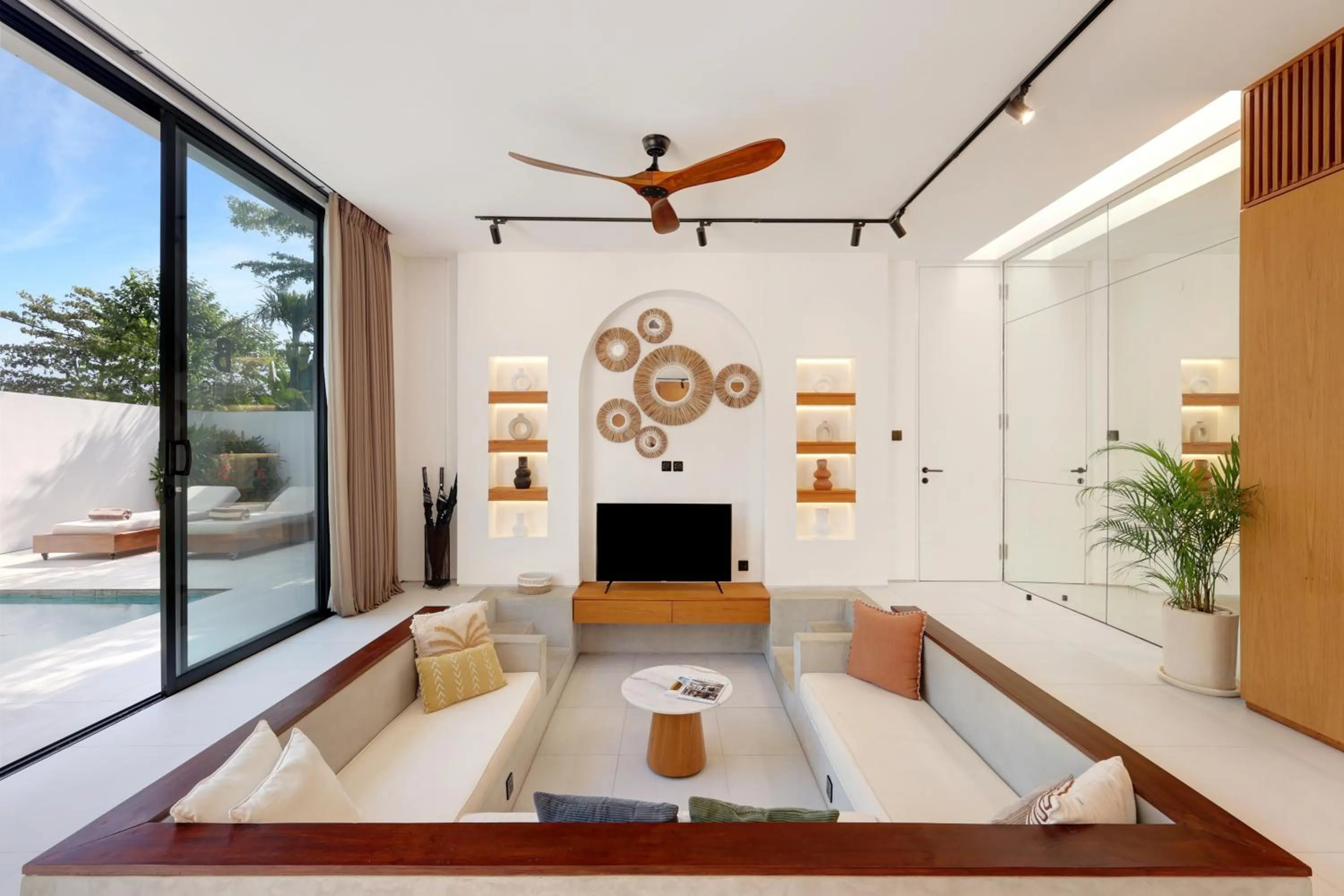 TV and multimedia in Garden Villa Pererenan by BREIG