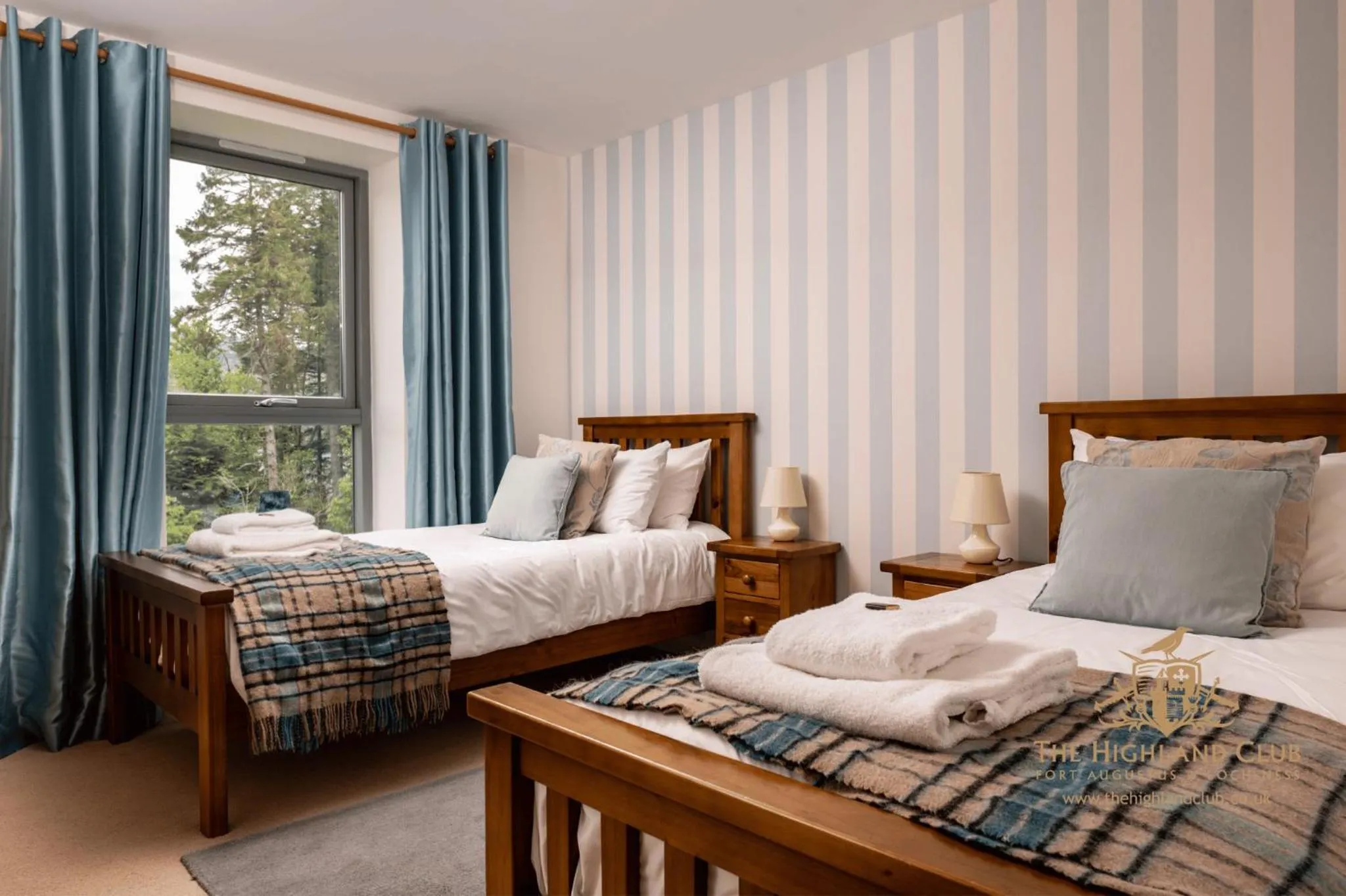 Bed in The Highland Club