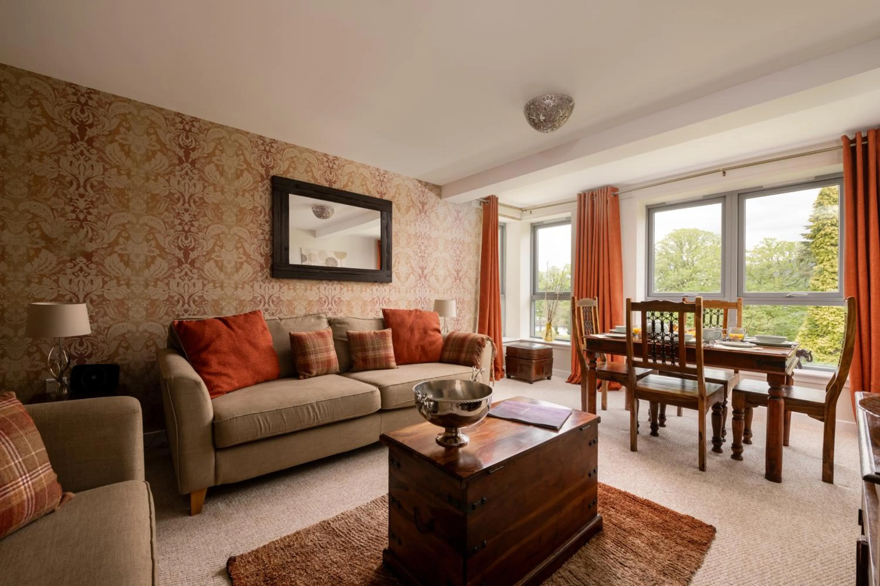 Living room in The Highland Club