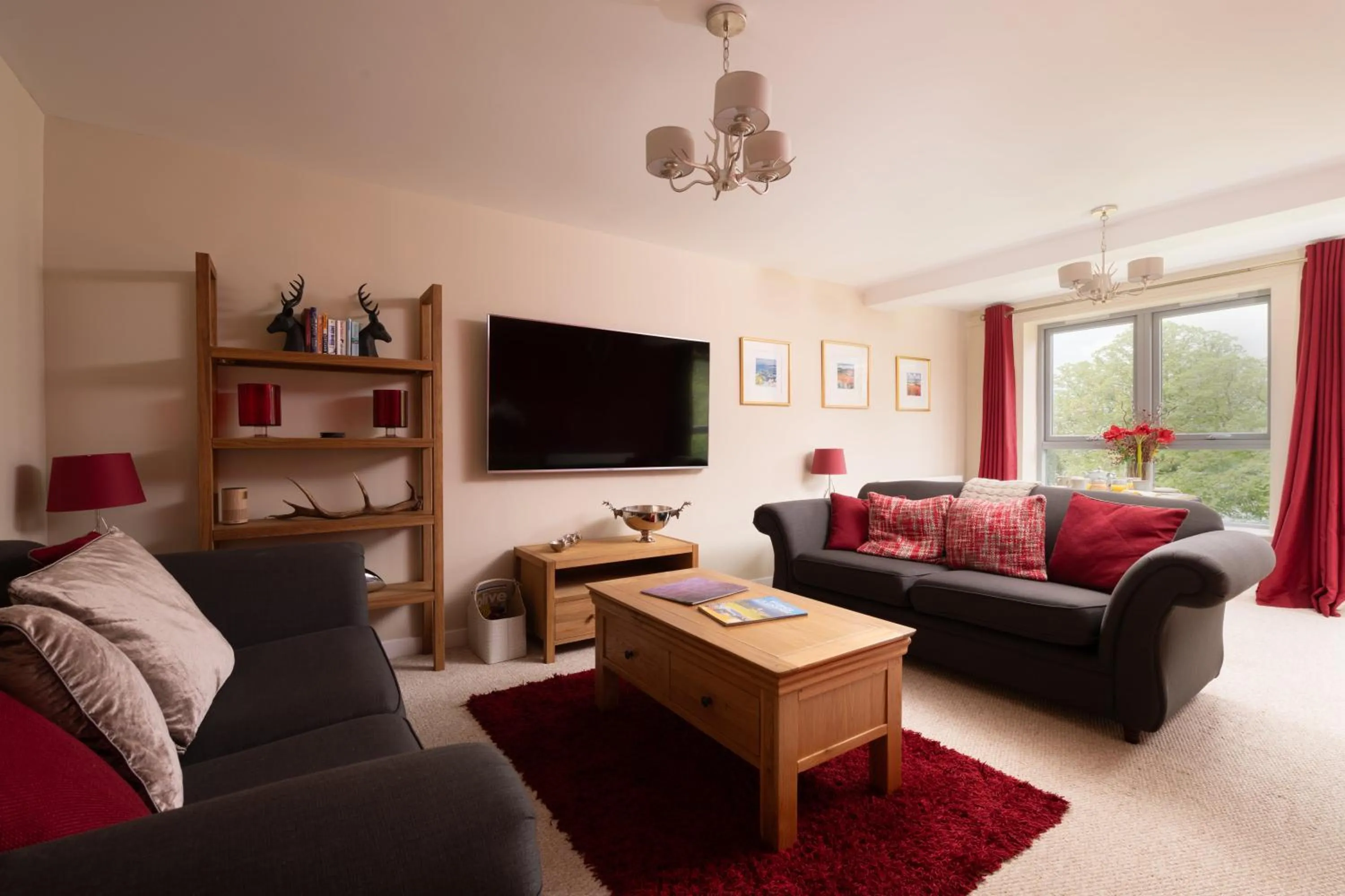 Living room in The Highland Club