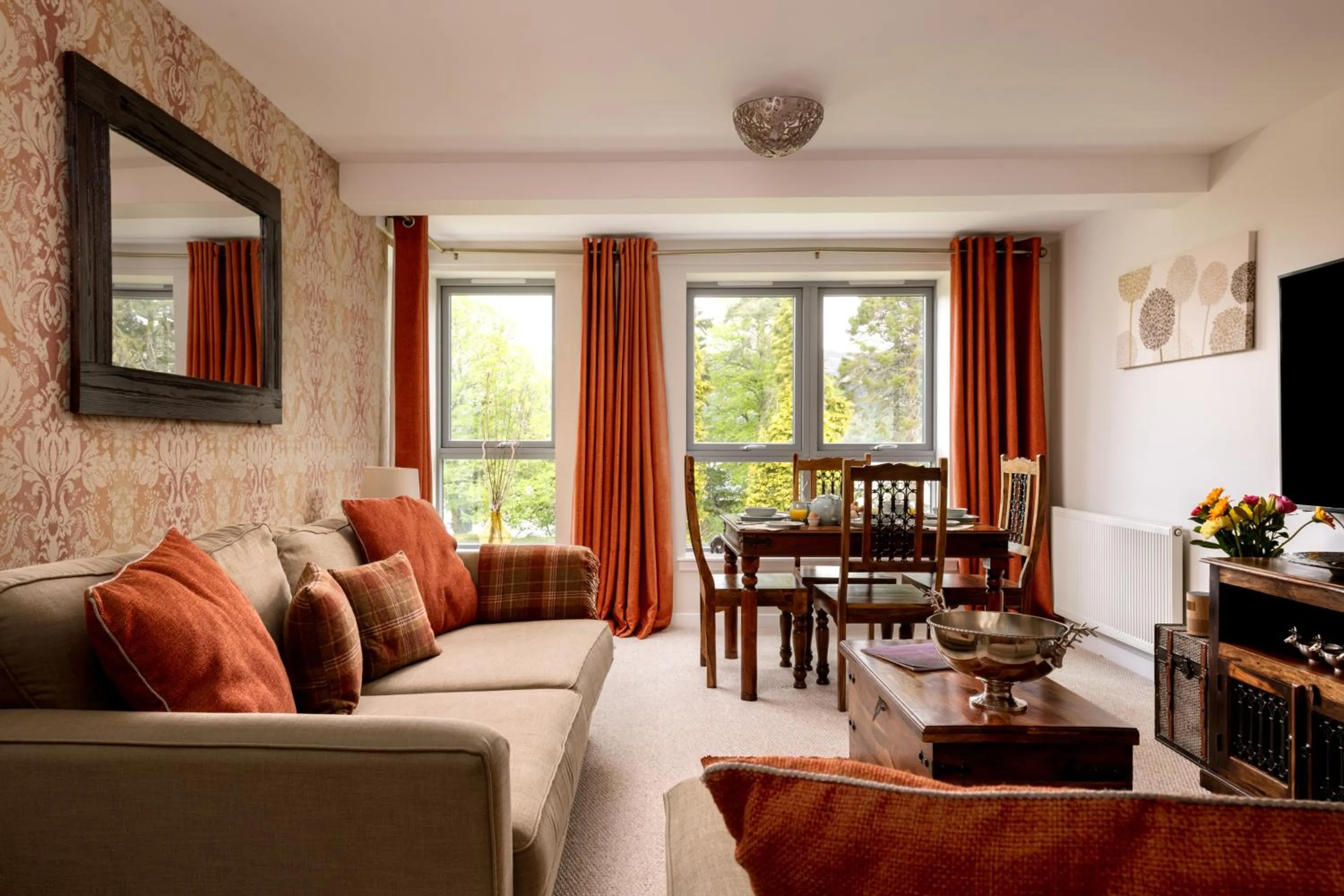 Living room in The Highland Club