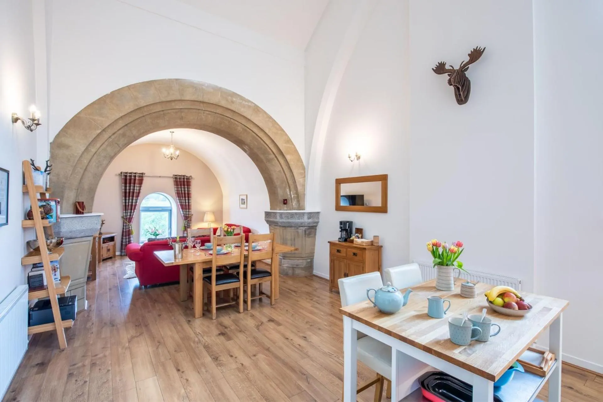 Dining area in The Highland Club