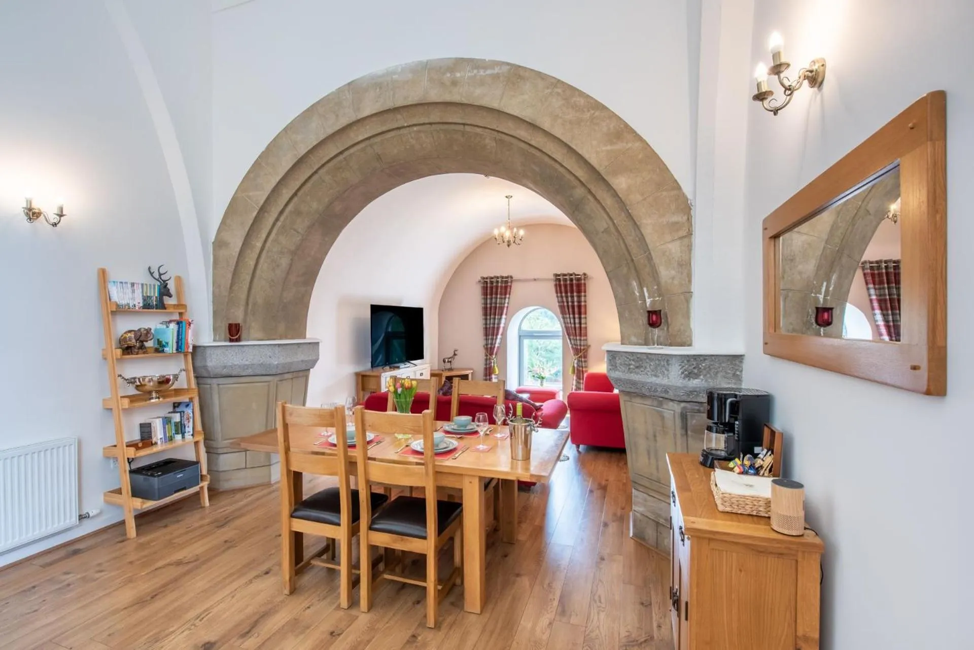 Living room in The Highland Club