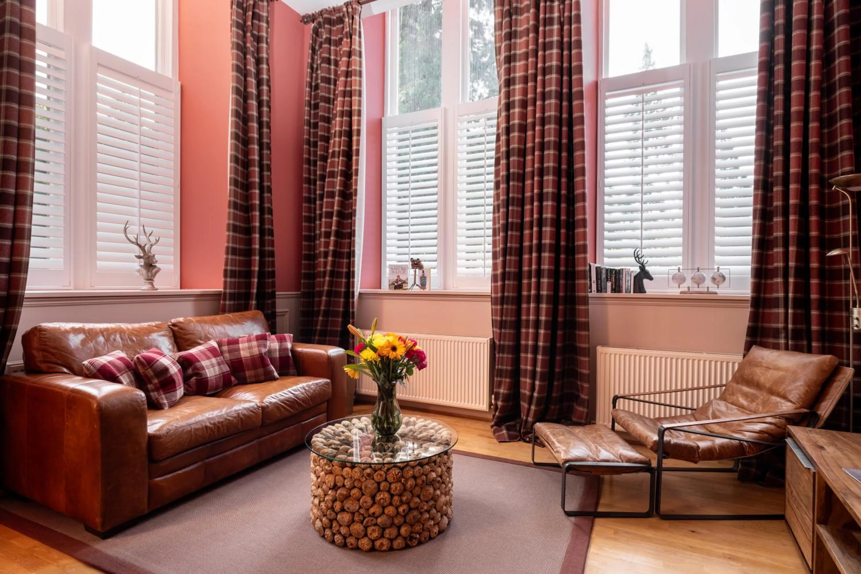 Living room in The Highland Club