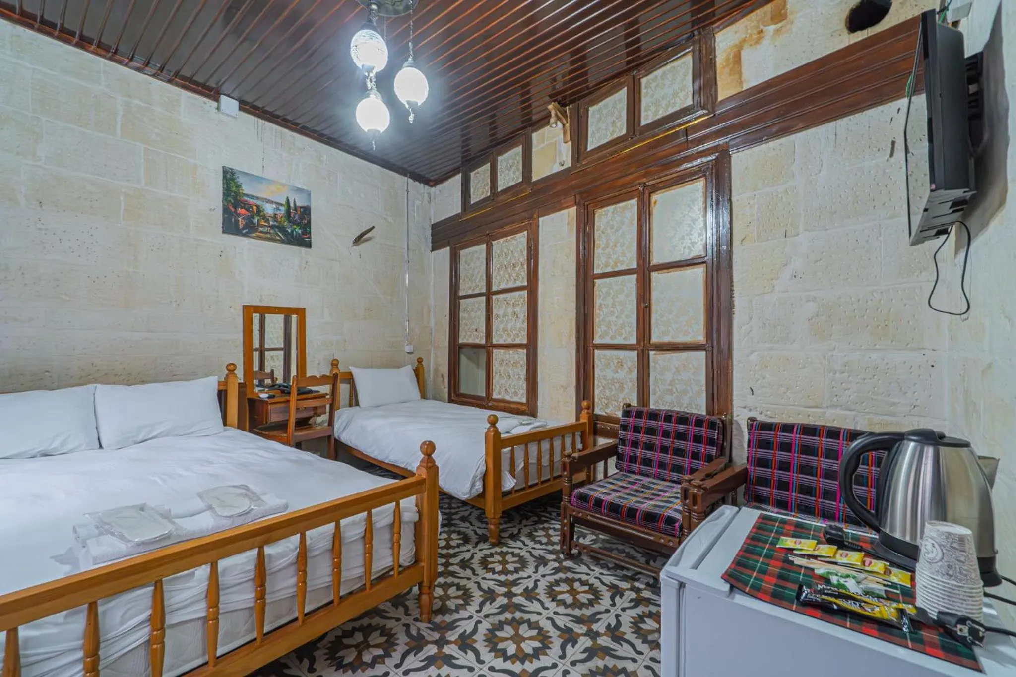 Bathroom, Bed in Kayacık Konağı