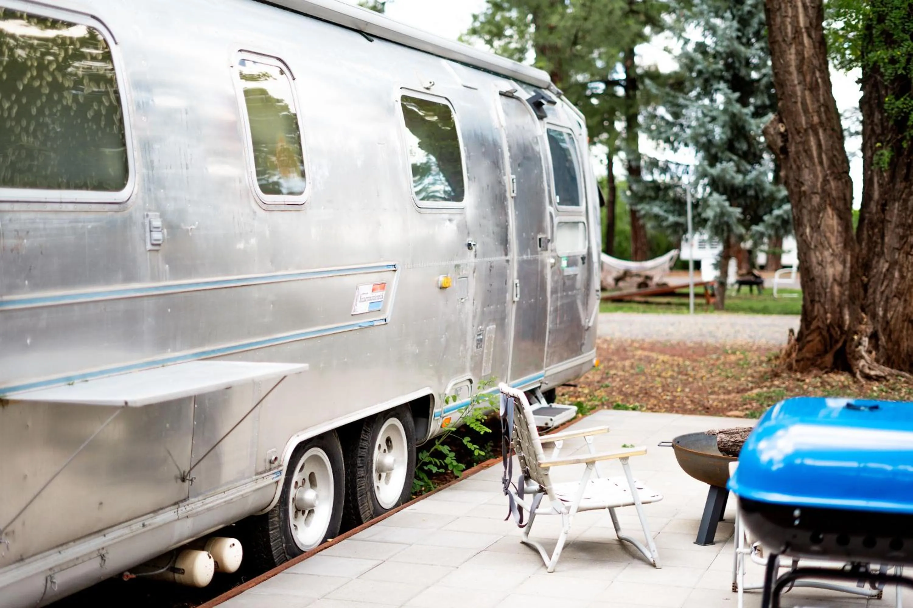 Patio in Corduroy Lodge