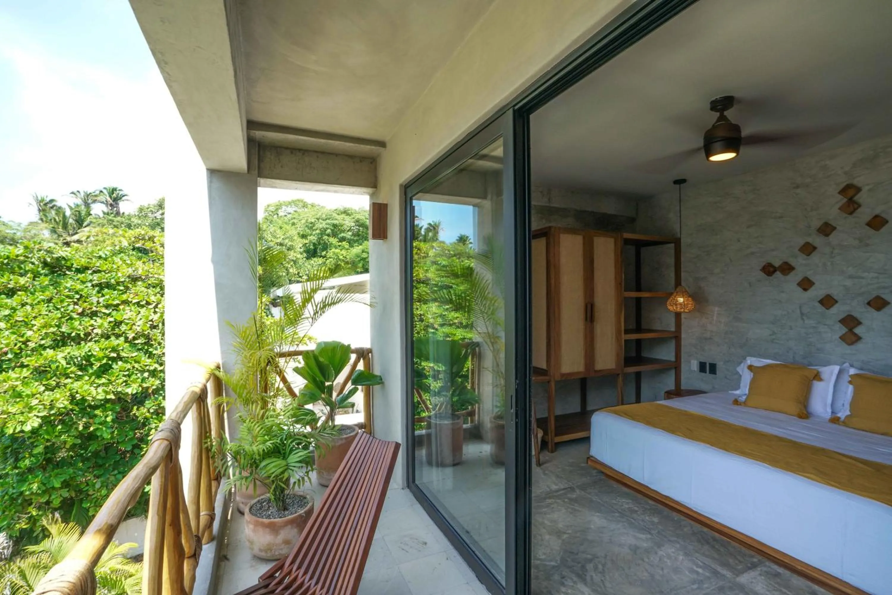 Bed in Witari Hotel Boutique