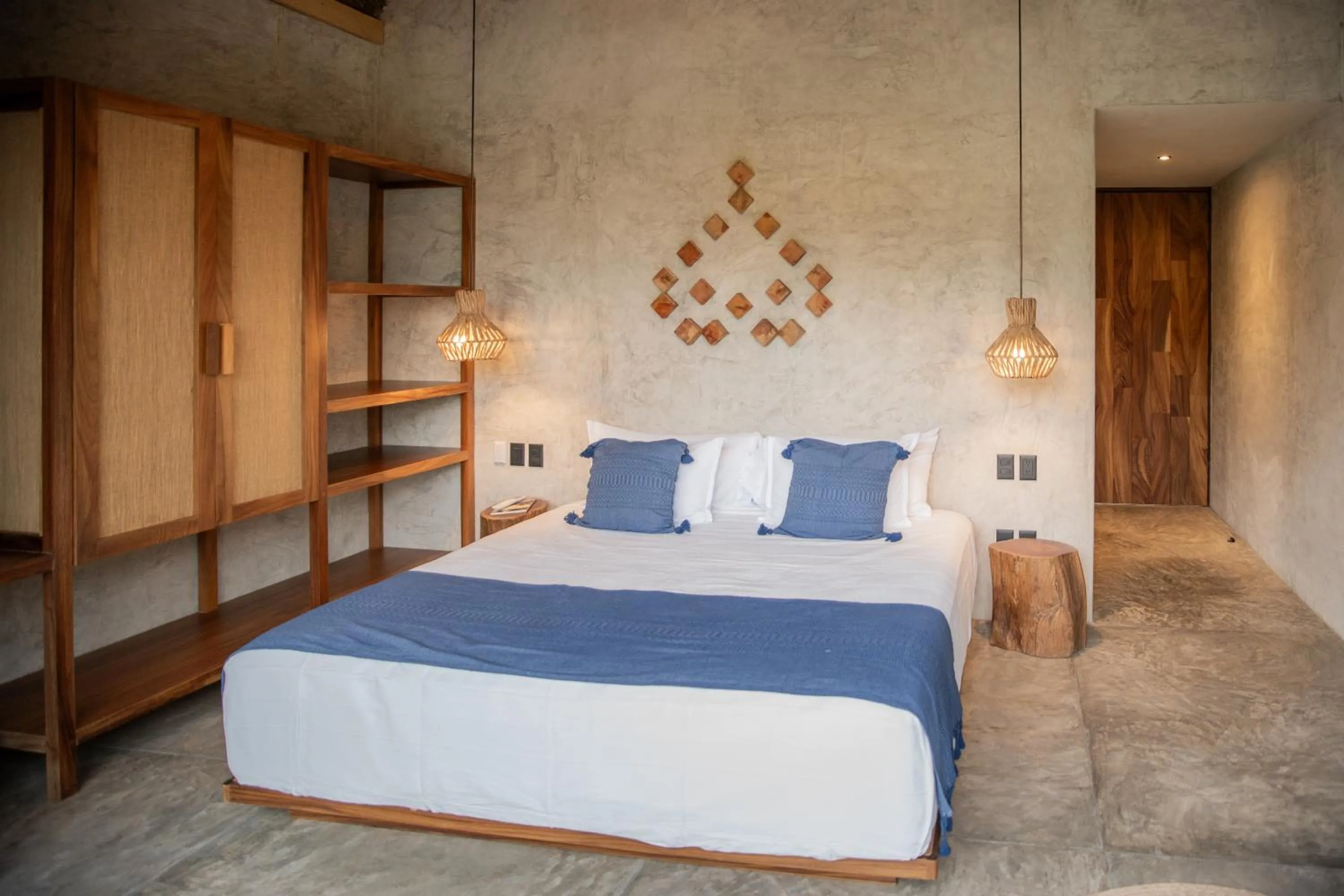 Bed in Witari Hotel Boutique