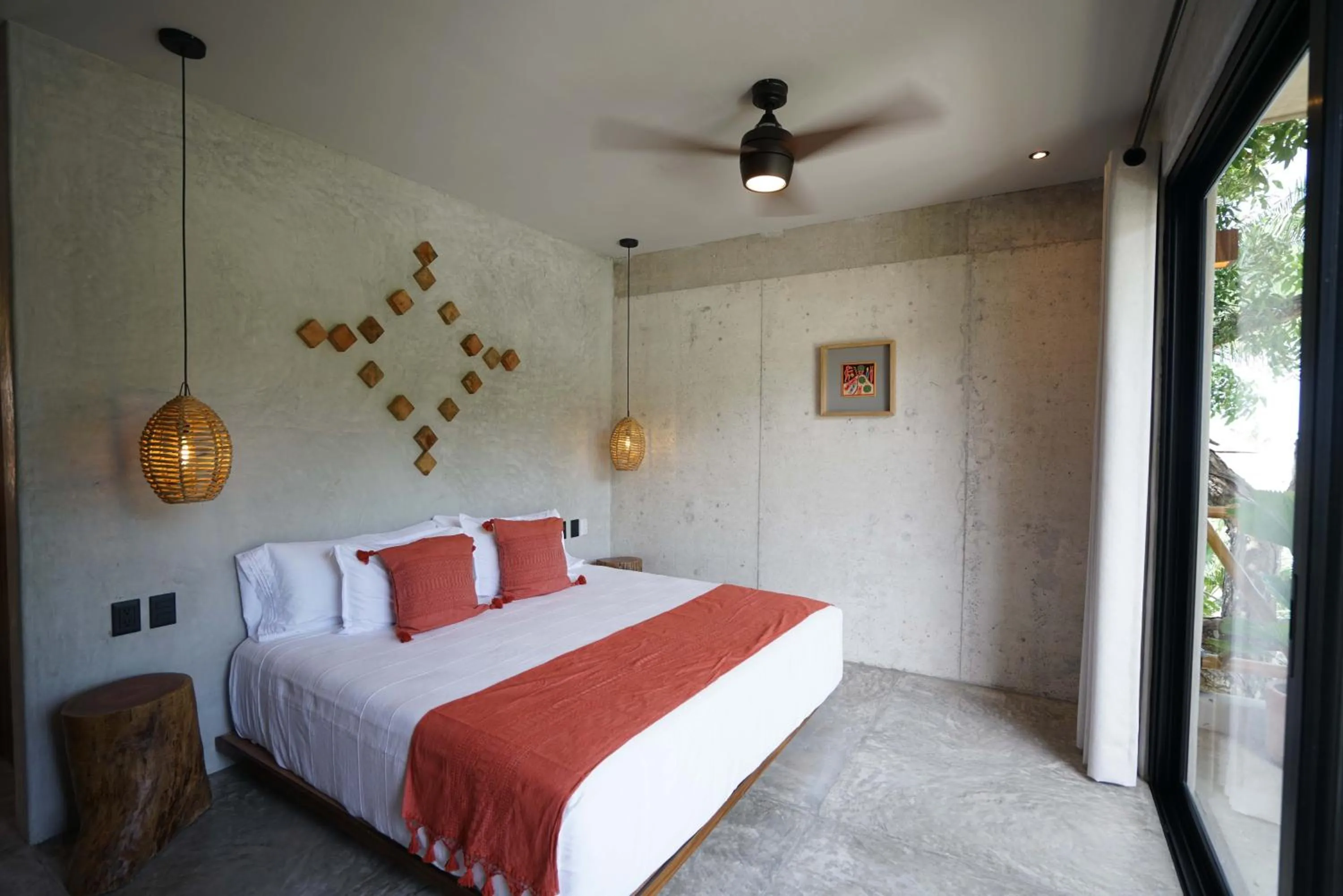 Bed in Witari Hotel Boutique