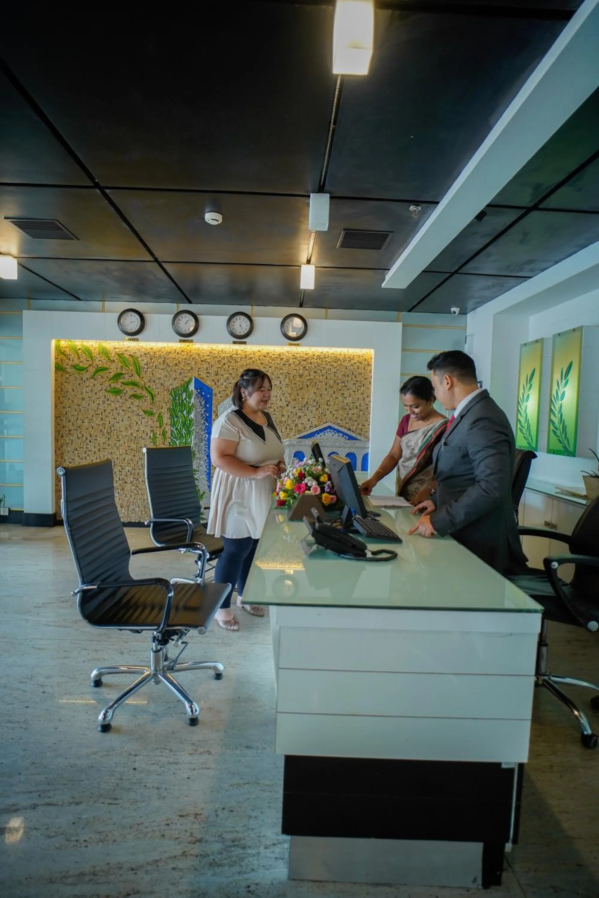 Property building in Hotel Olive Eva