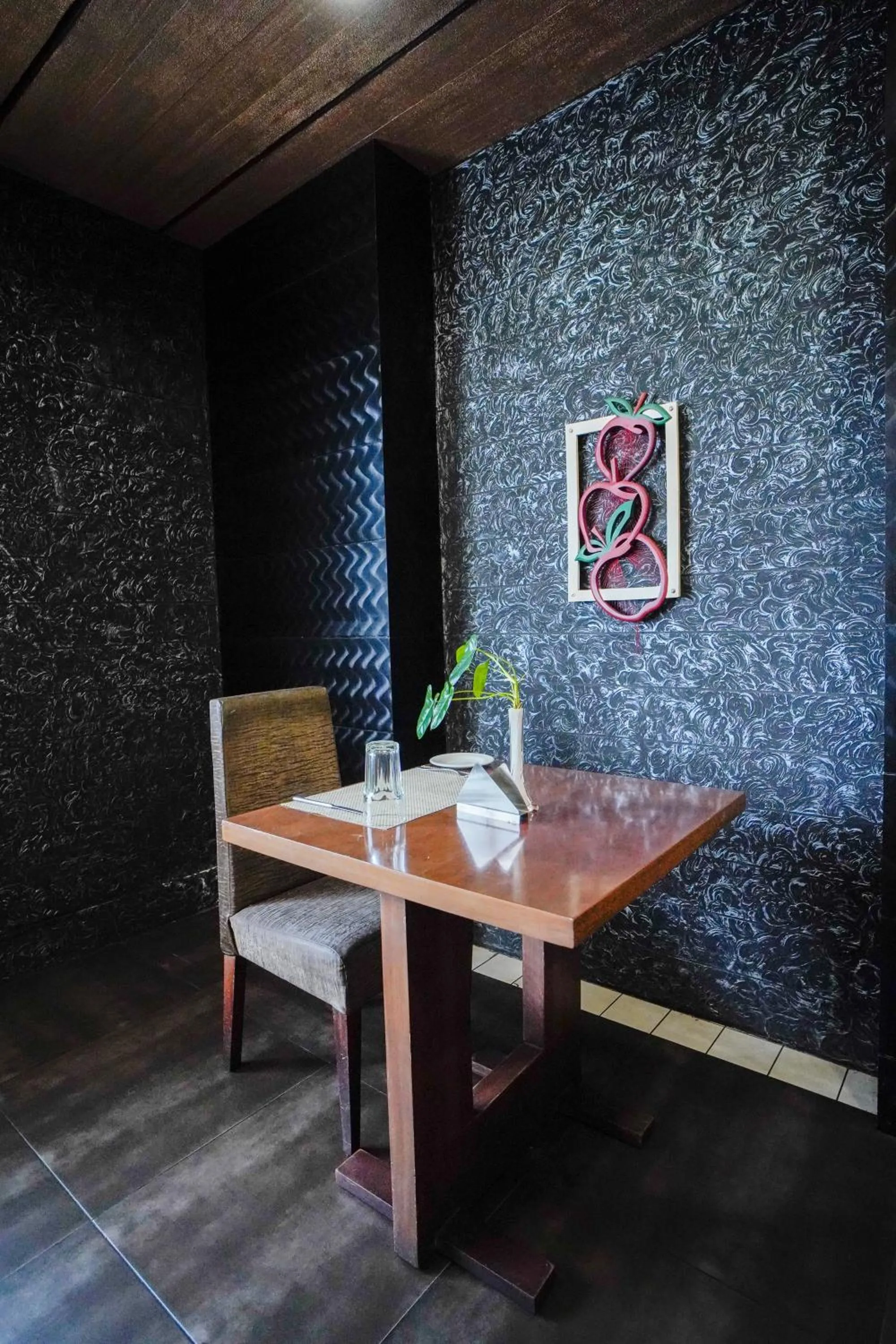 Dining area in Hotel Olive Eva