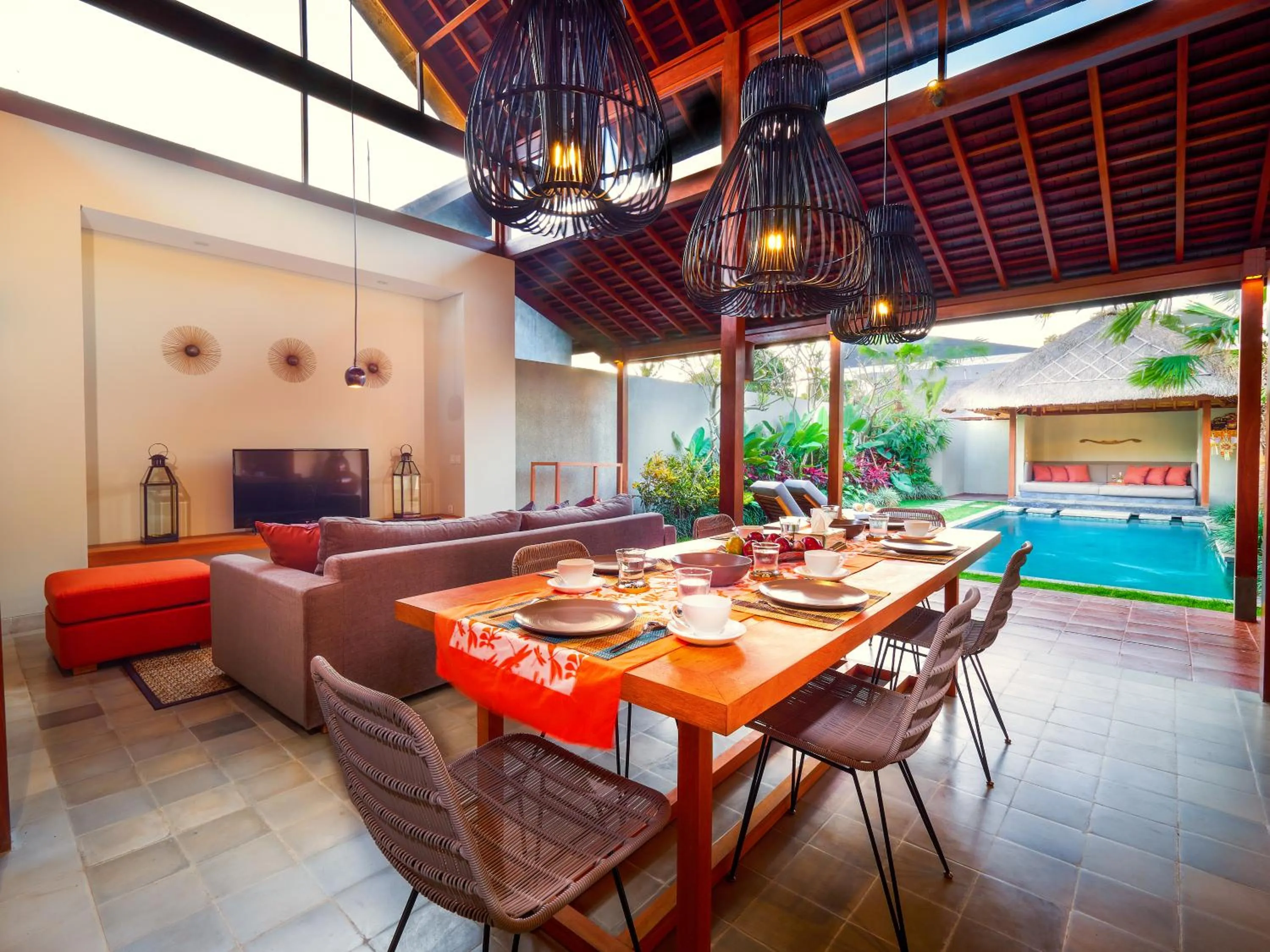 Patio in Bumbak Park Villas By Nakula