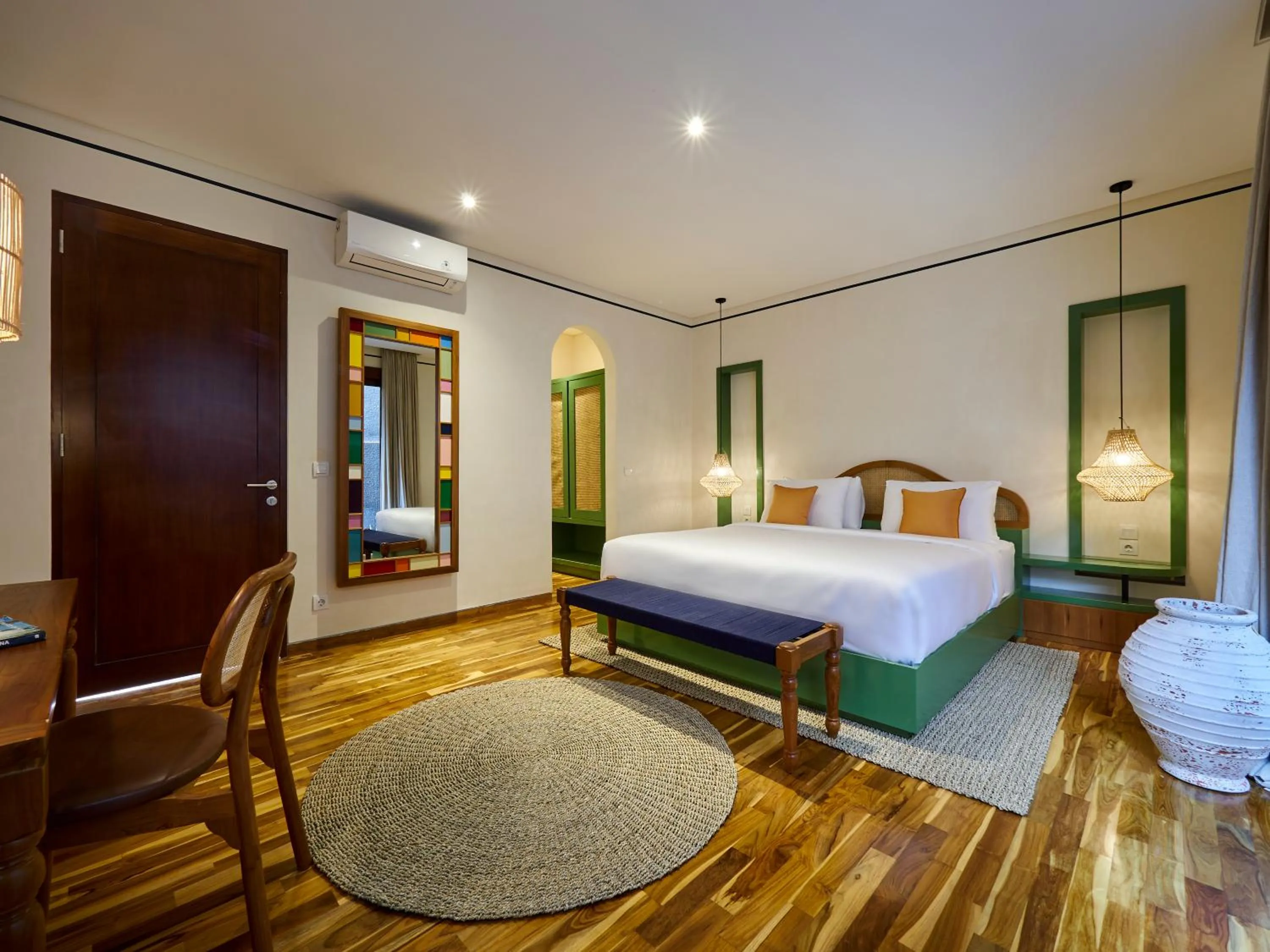 Bed in Bumbak Park Villas By Nakula