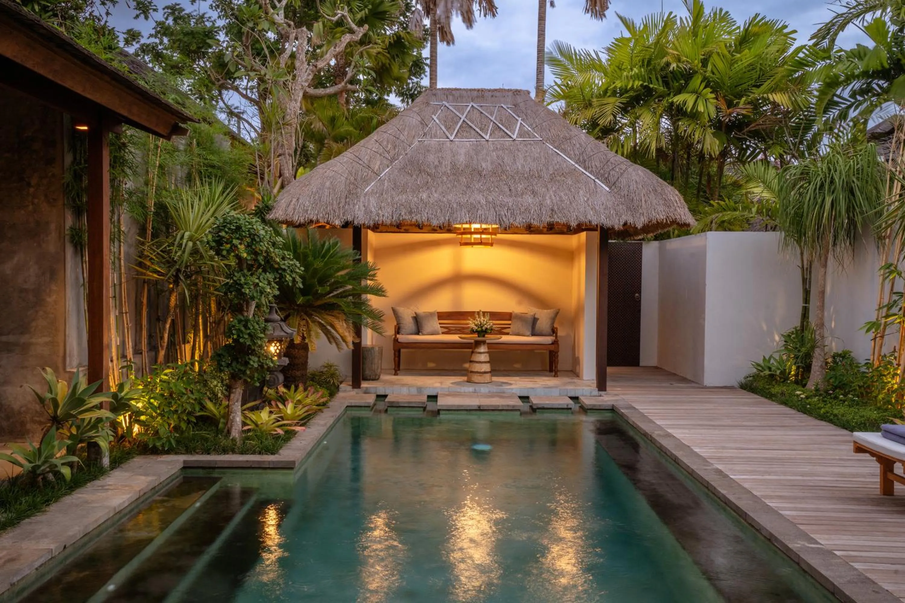 Pool view in Bumbak Park Villas By Nakula