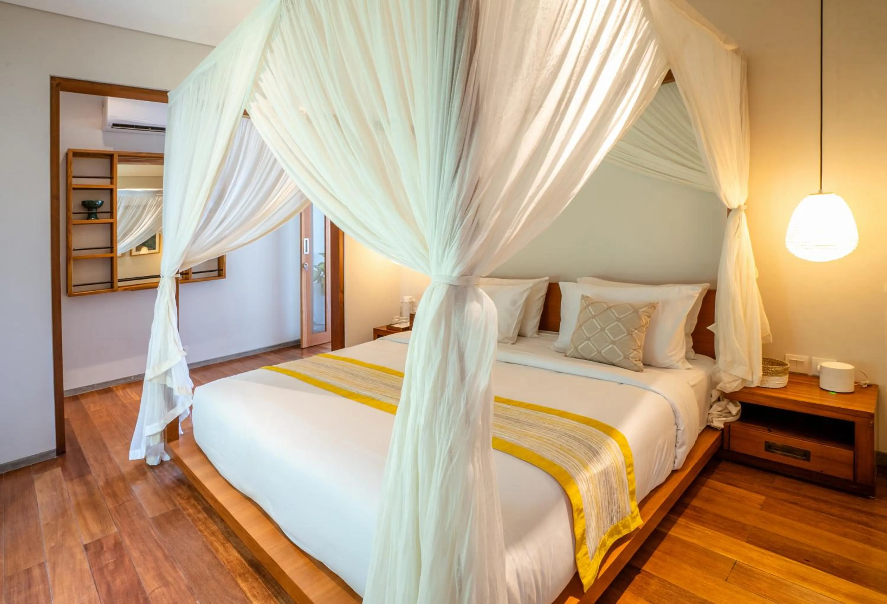 Bed in Bumbak Park Villas By Nakula