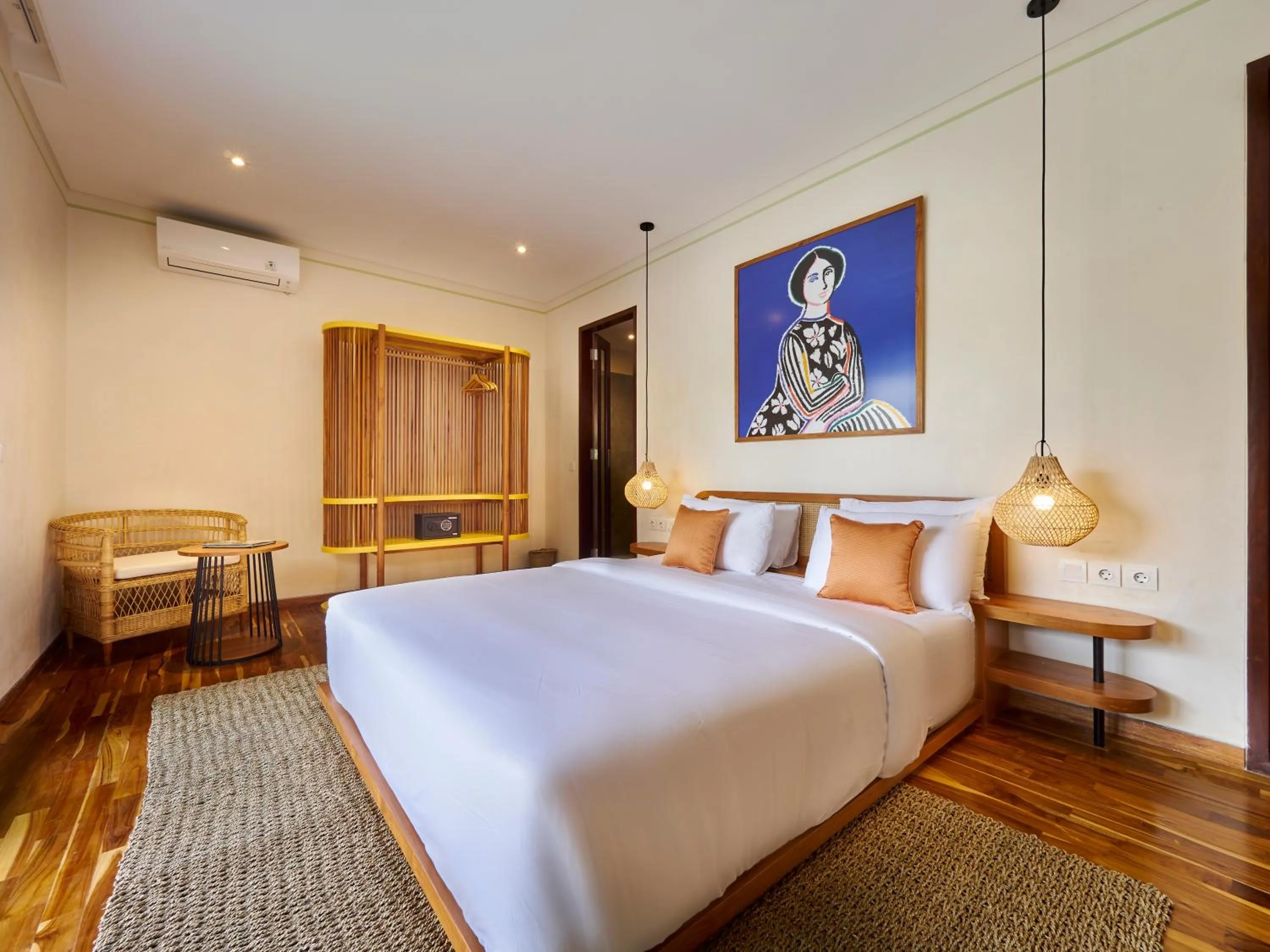 Bed in Bumbak Park Villas By Nakula