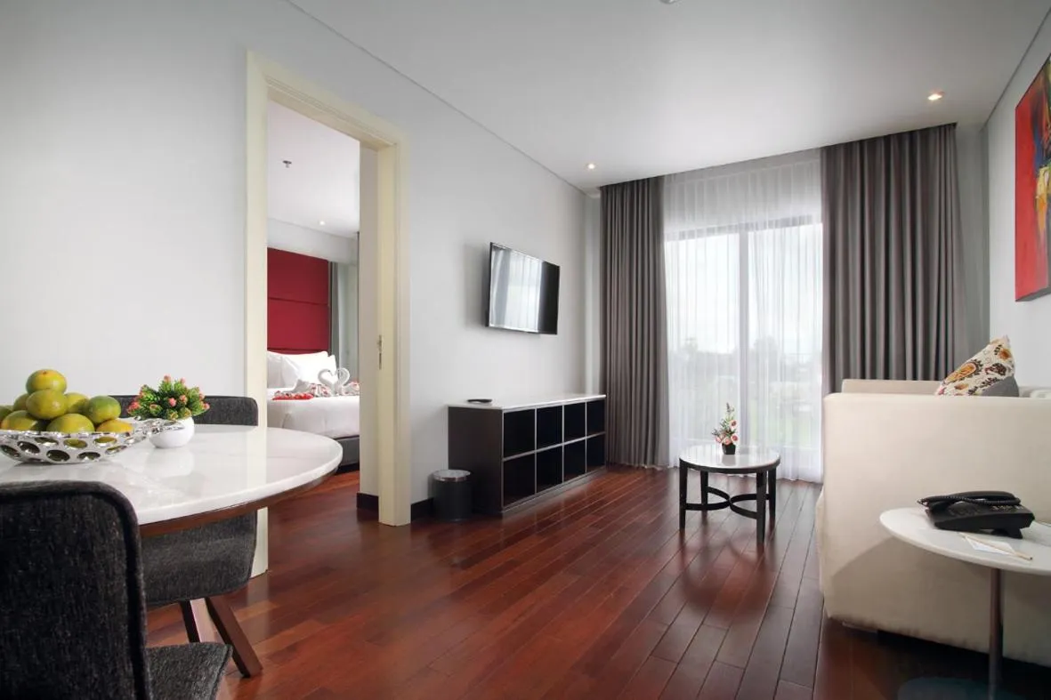 Bed in HELIOS HOTEL & CONVENTION