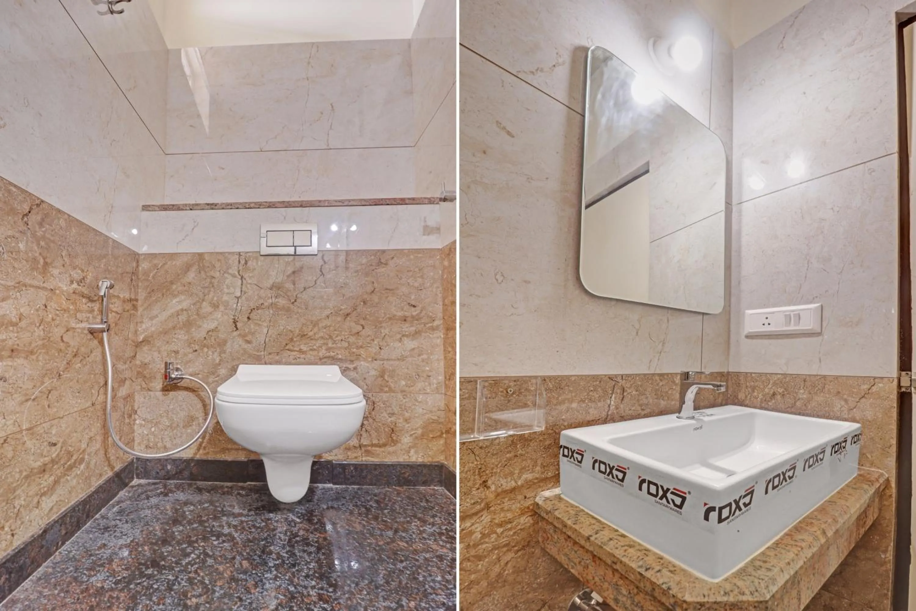 Bathroom in Collection O Ashraya Paradise