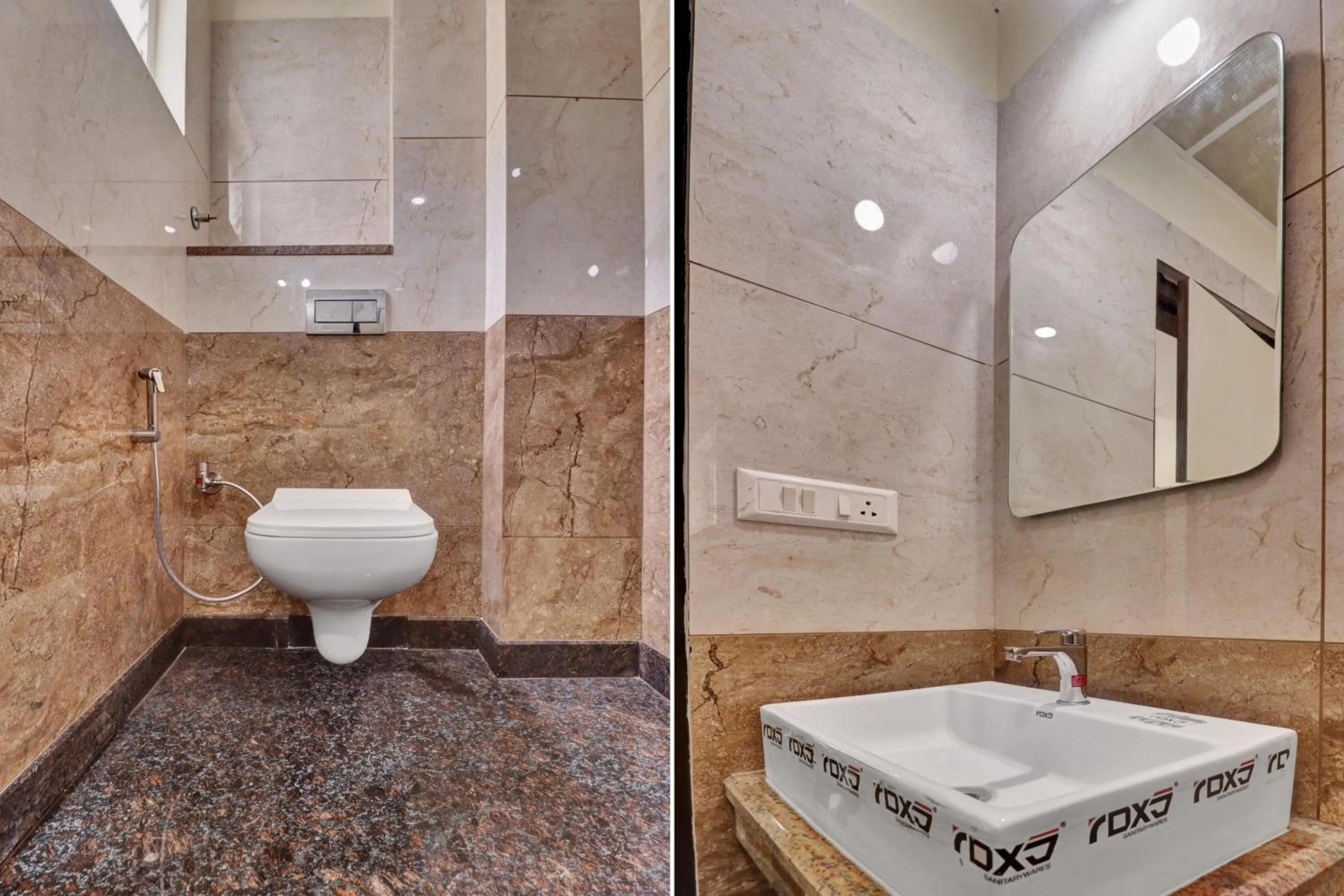 Bathroom in Collection O Ashraya Paradise