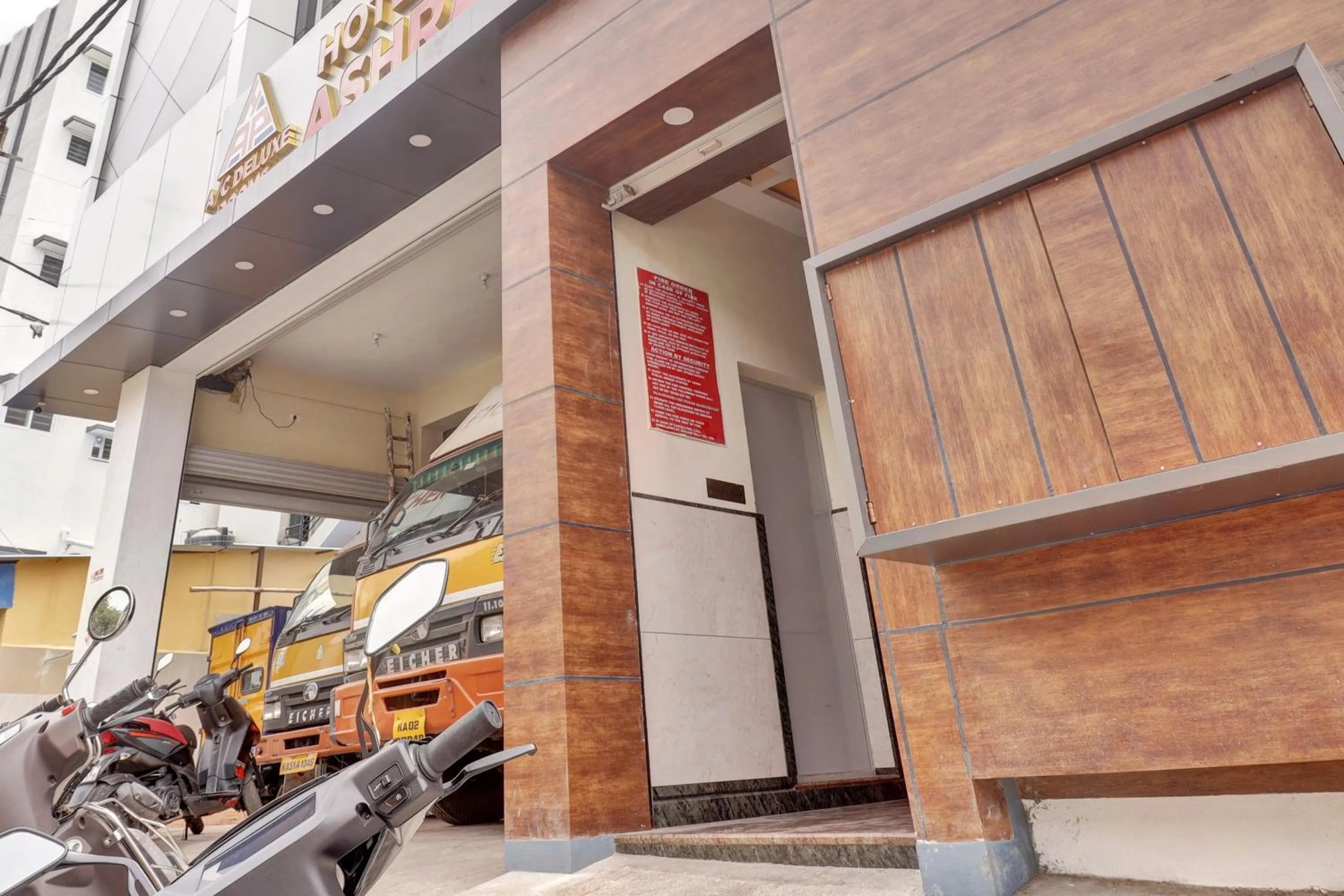 Facade/entrance in Collection O Ashraya Paradise